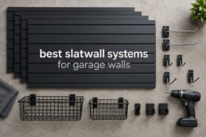 best slatwall systems for garage walls