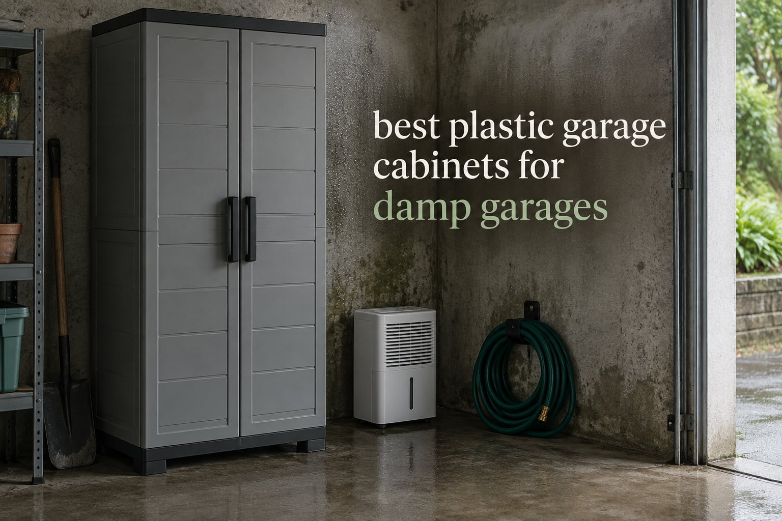 best plastic garage cabinets for damp garages