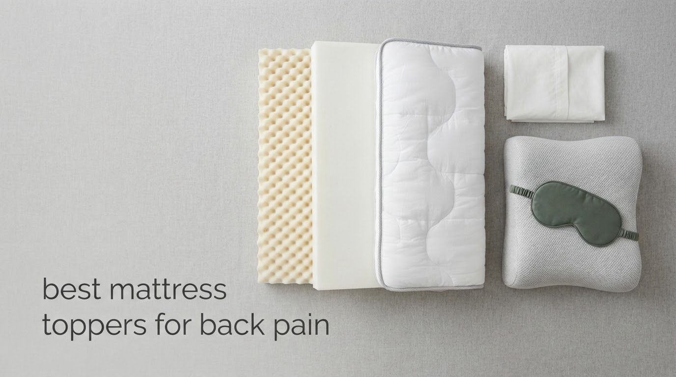 best mattress toppers for back pain
