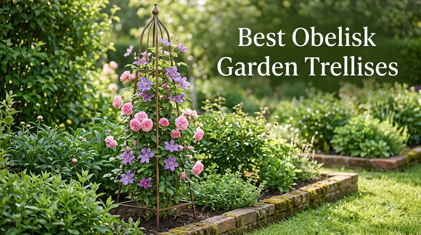 Best Obelisk Garden Trellises