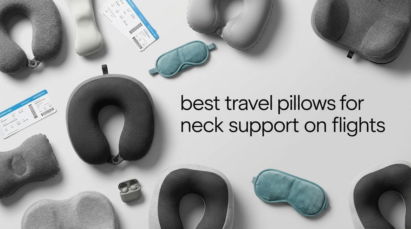 best travel pillows for neck support on flights