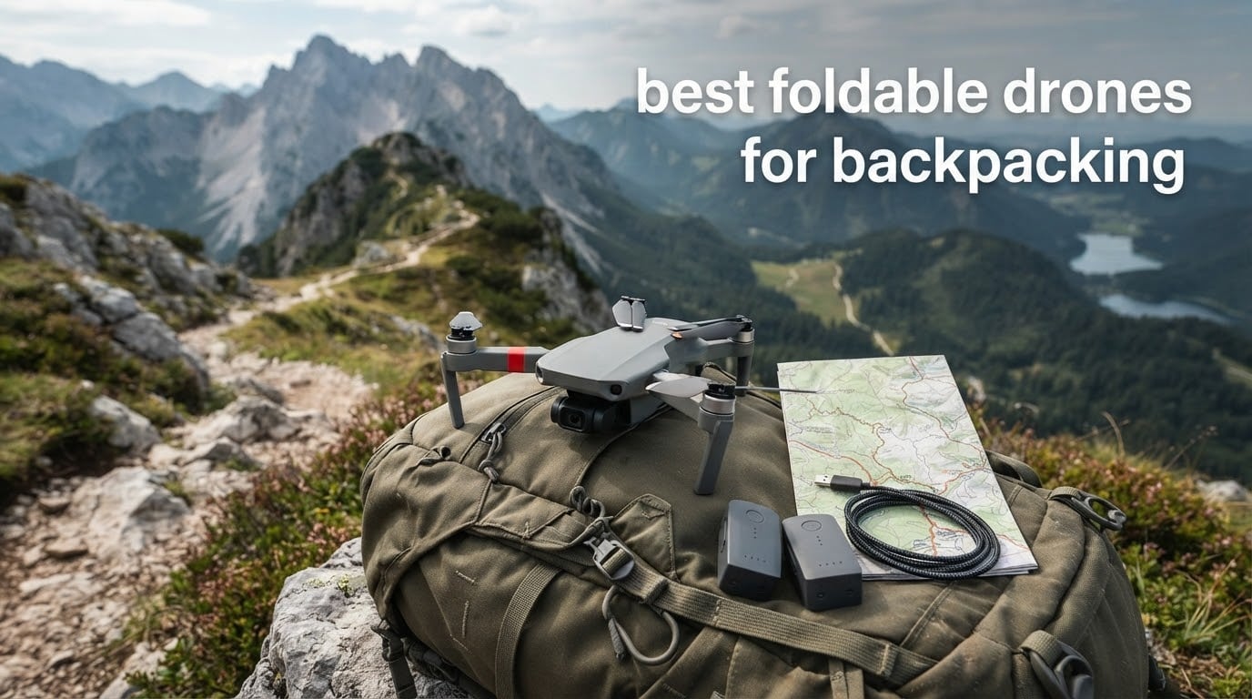 best foldable drones for backpacking