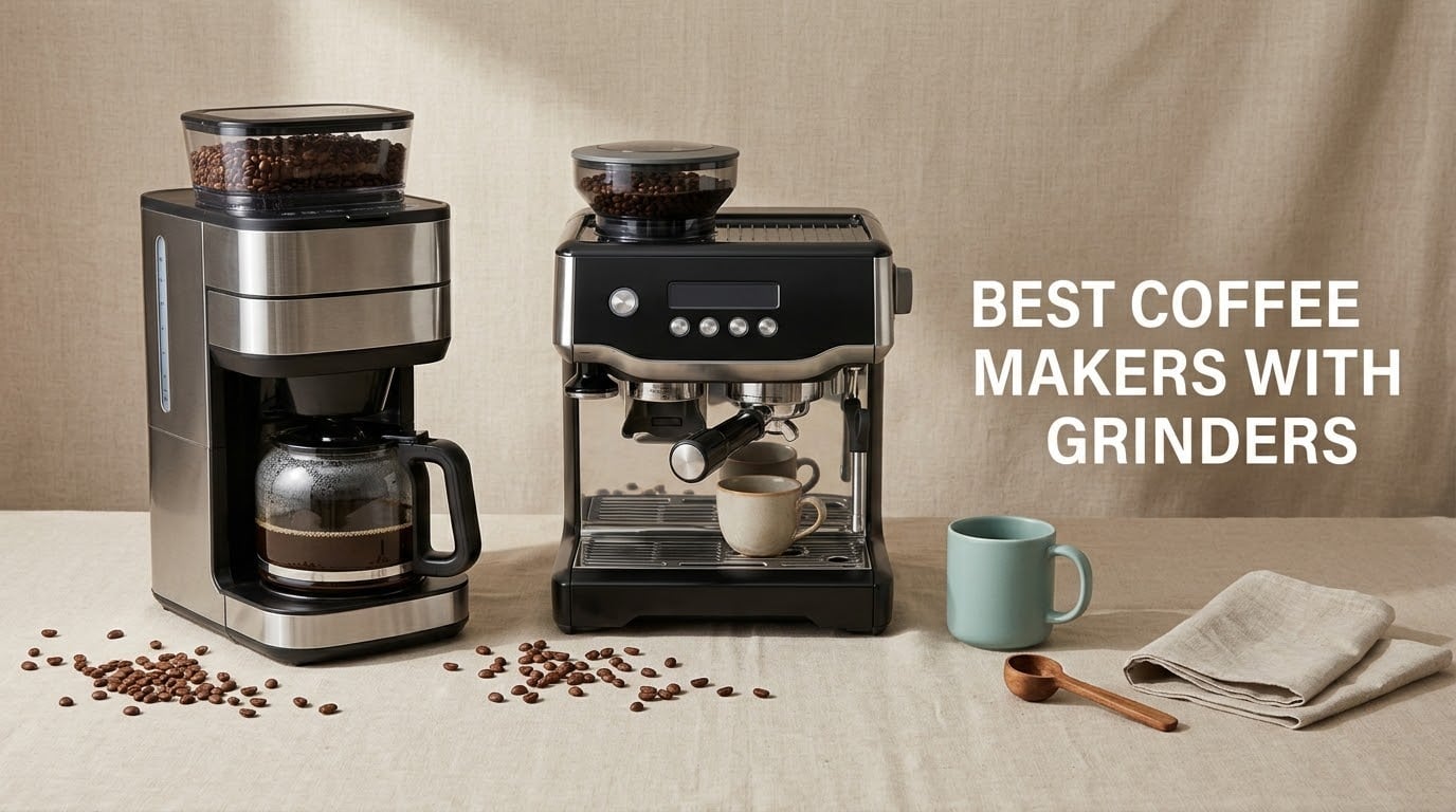 best coffee makers with grinders