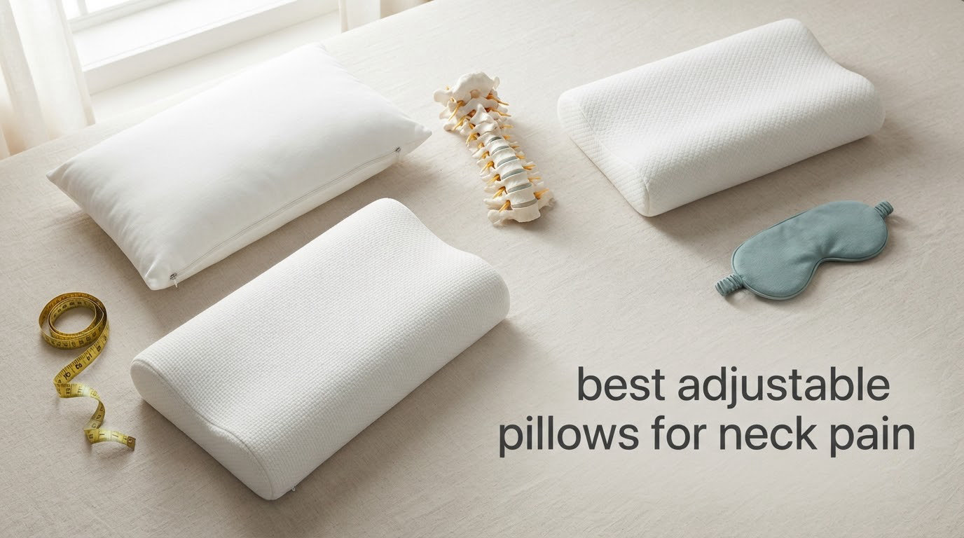 best adjustable pillows for neck pain