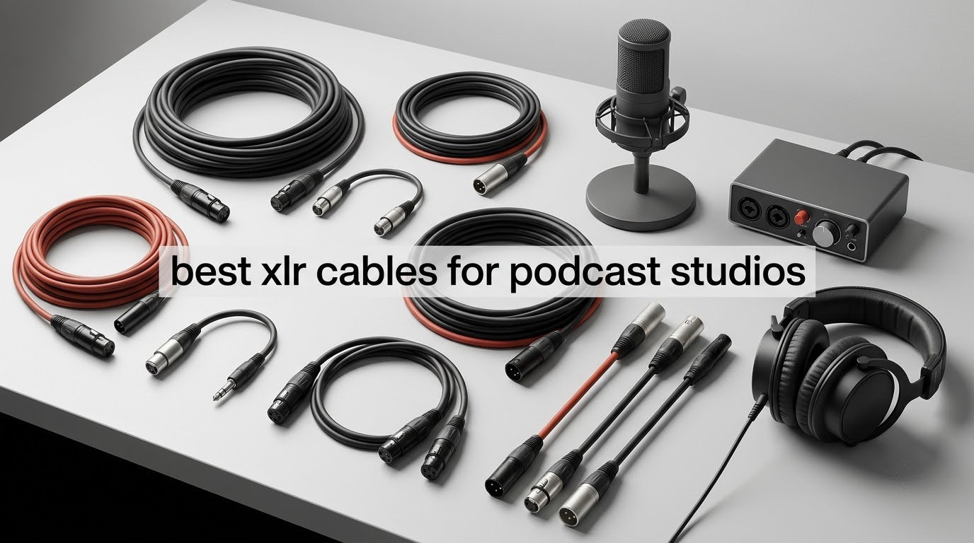 best xlr cables for podcast studios