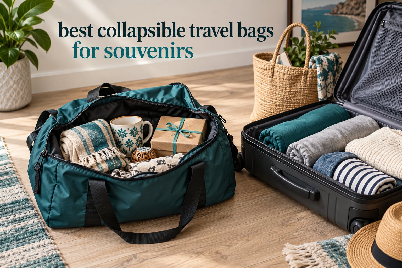 best collapsible travel bags for souvenirs