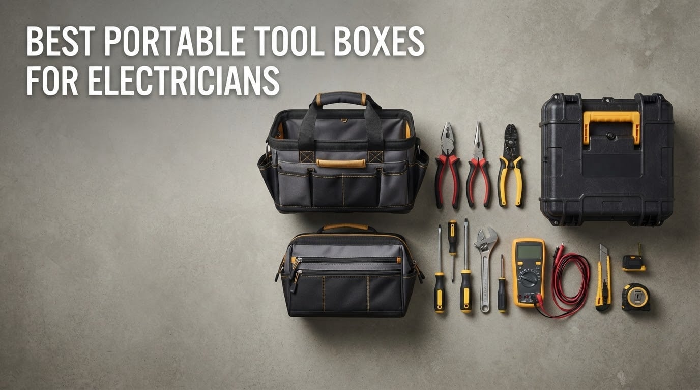 best portable tool boxes for electricians