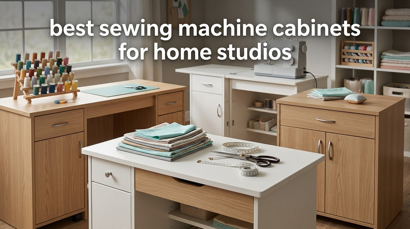 best sewing machine cabinets for home studios