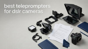 best teleprompters for dslr cameras