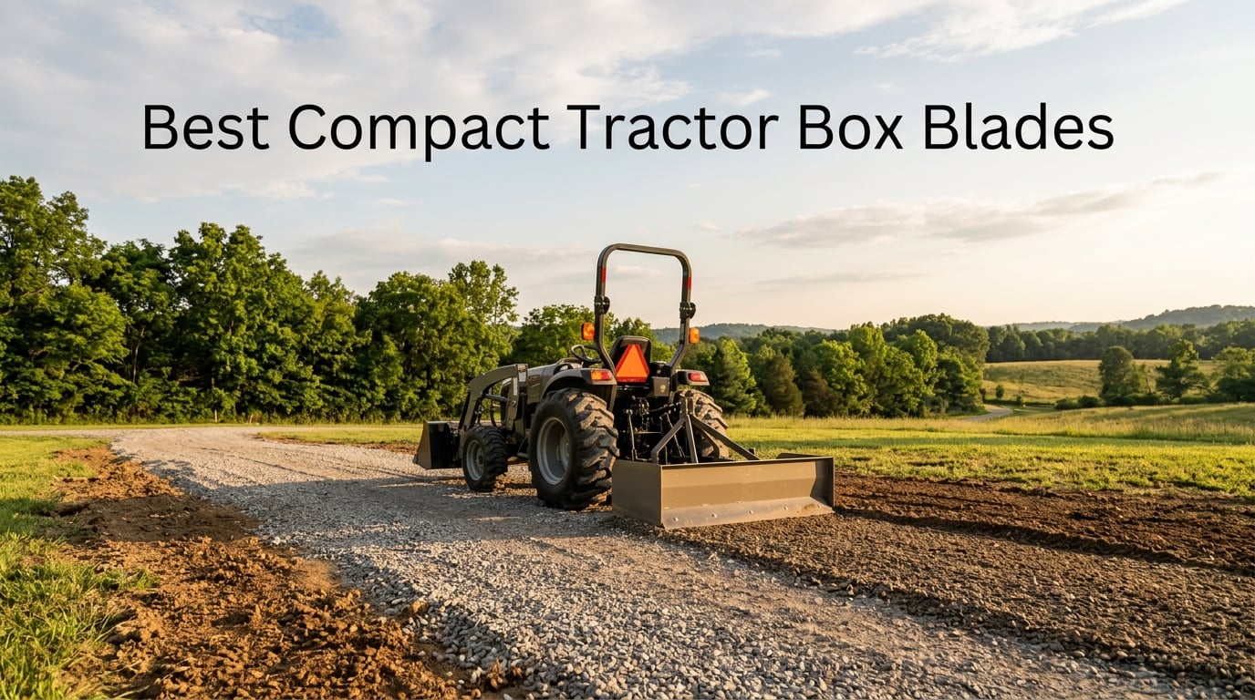 Best Compact Tractor Box Blades