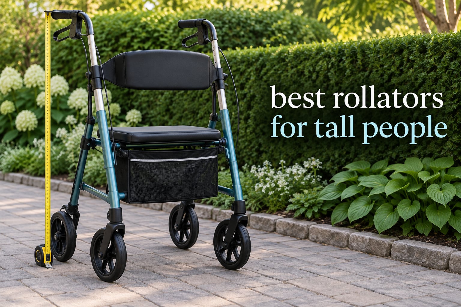 best rollators for tall people