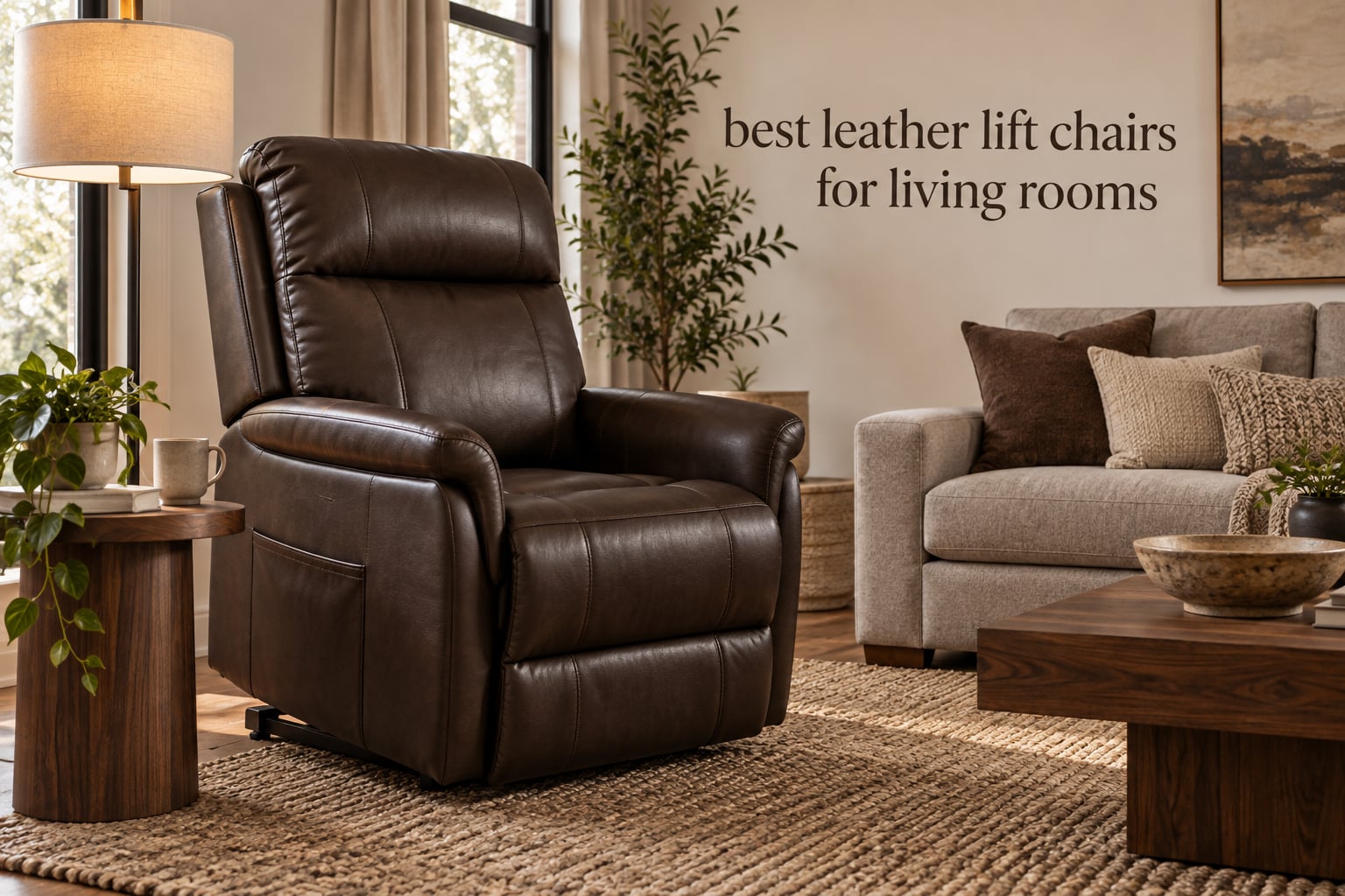 best leather lift chairs for living rooms