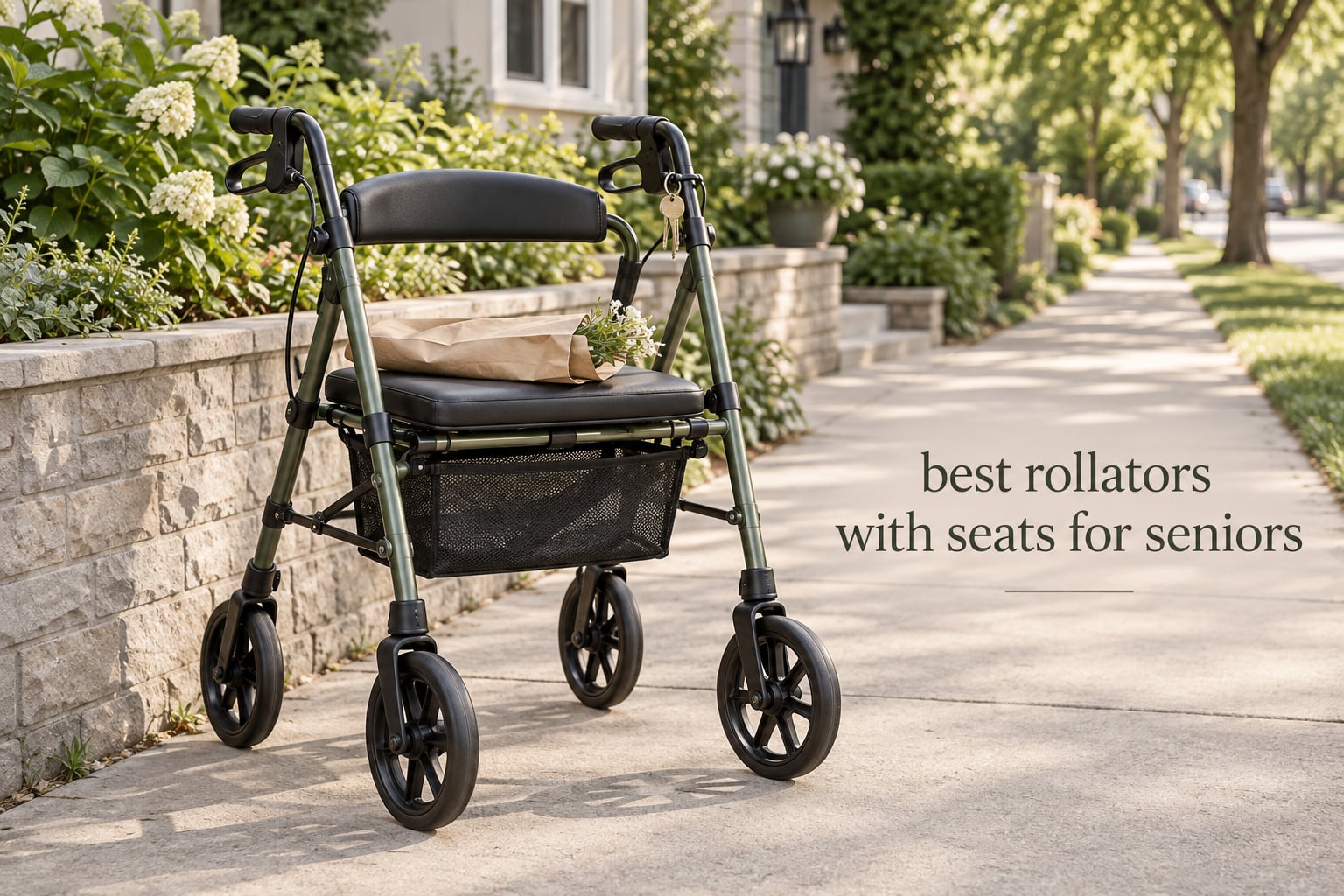 best rollators with seats for seniors