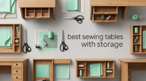 best sewing tables with storage
