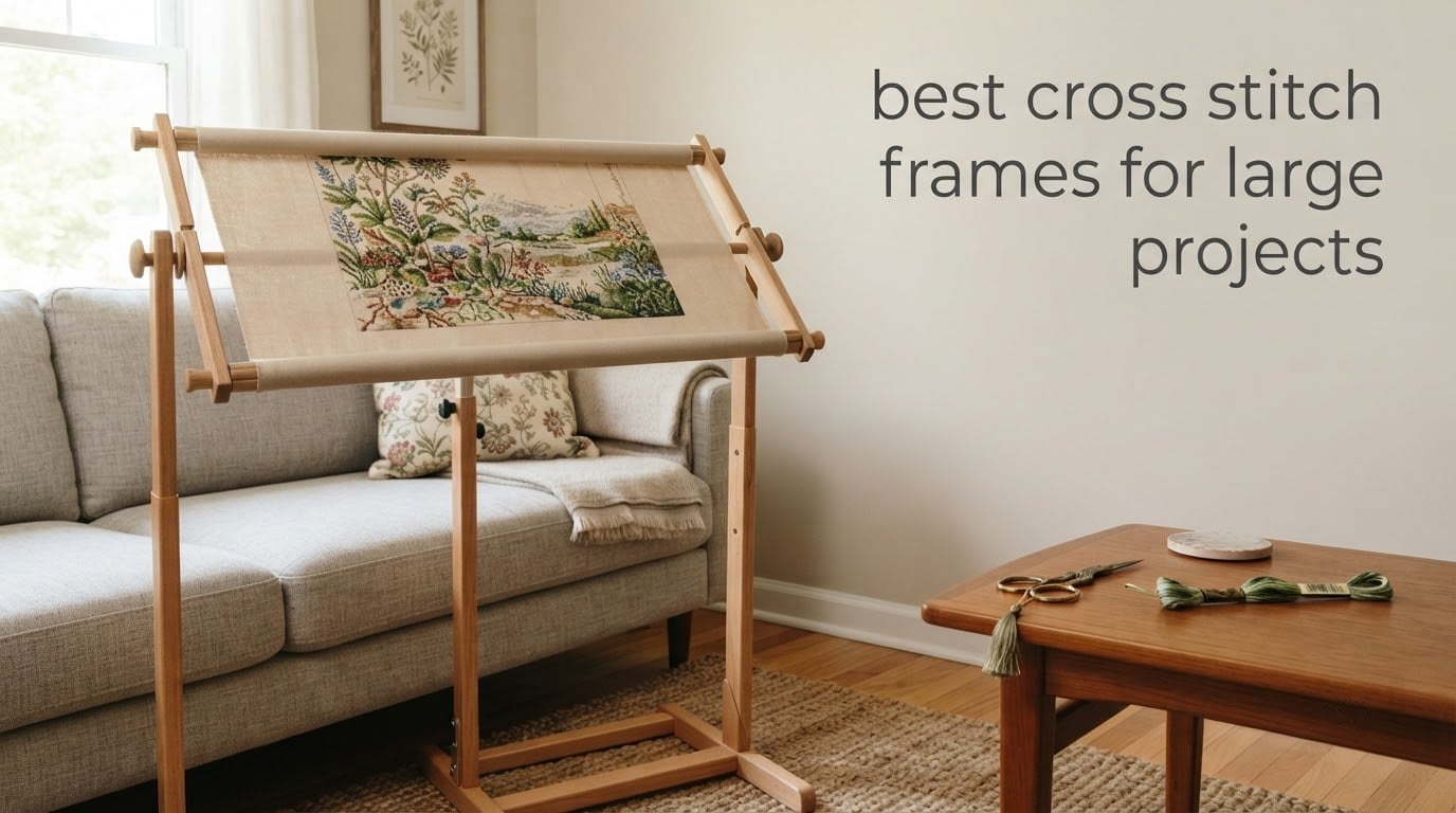 best cross stitch frames for large projects