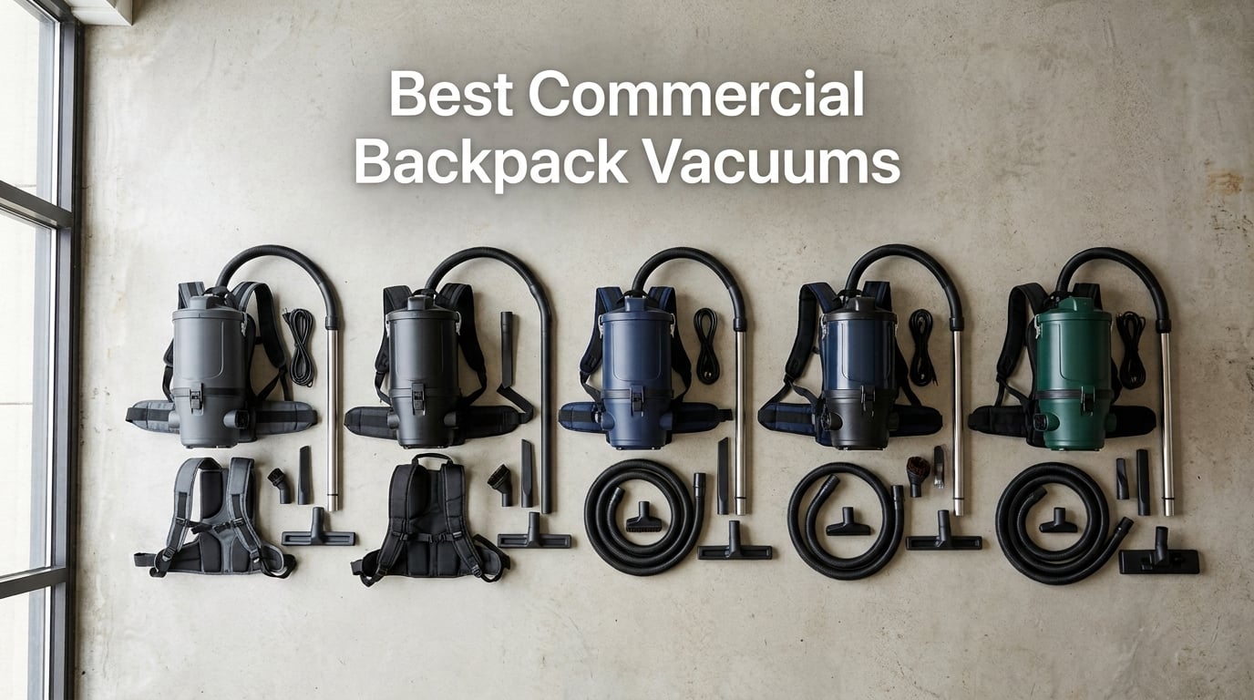 Best Commercial Backpack Vacuums