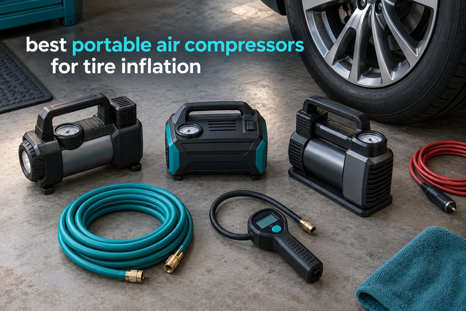 best portable air compressors for tire inflation