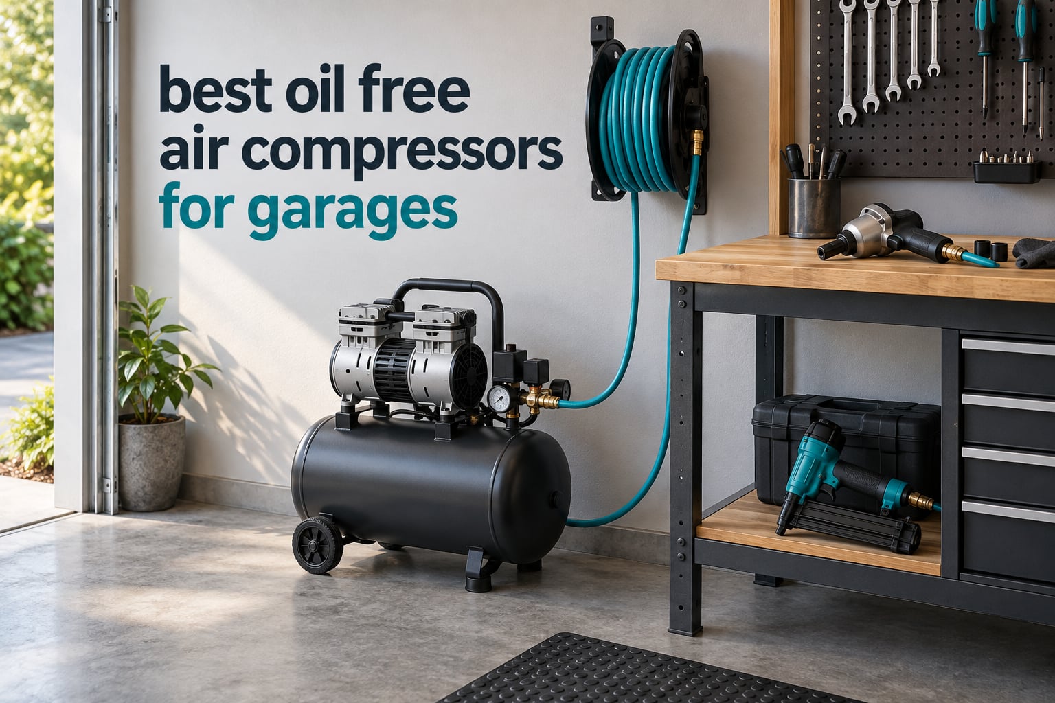 best oil free air compressors for garages