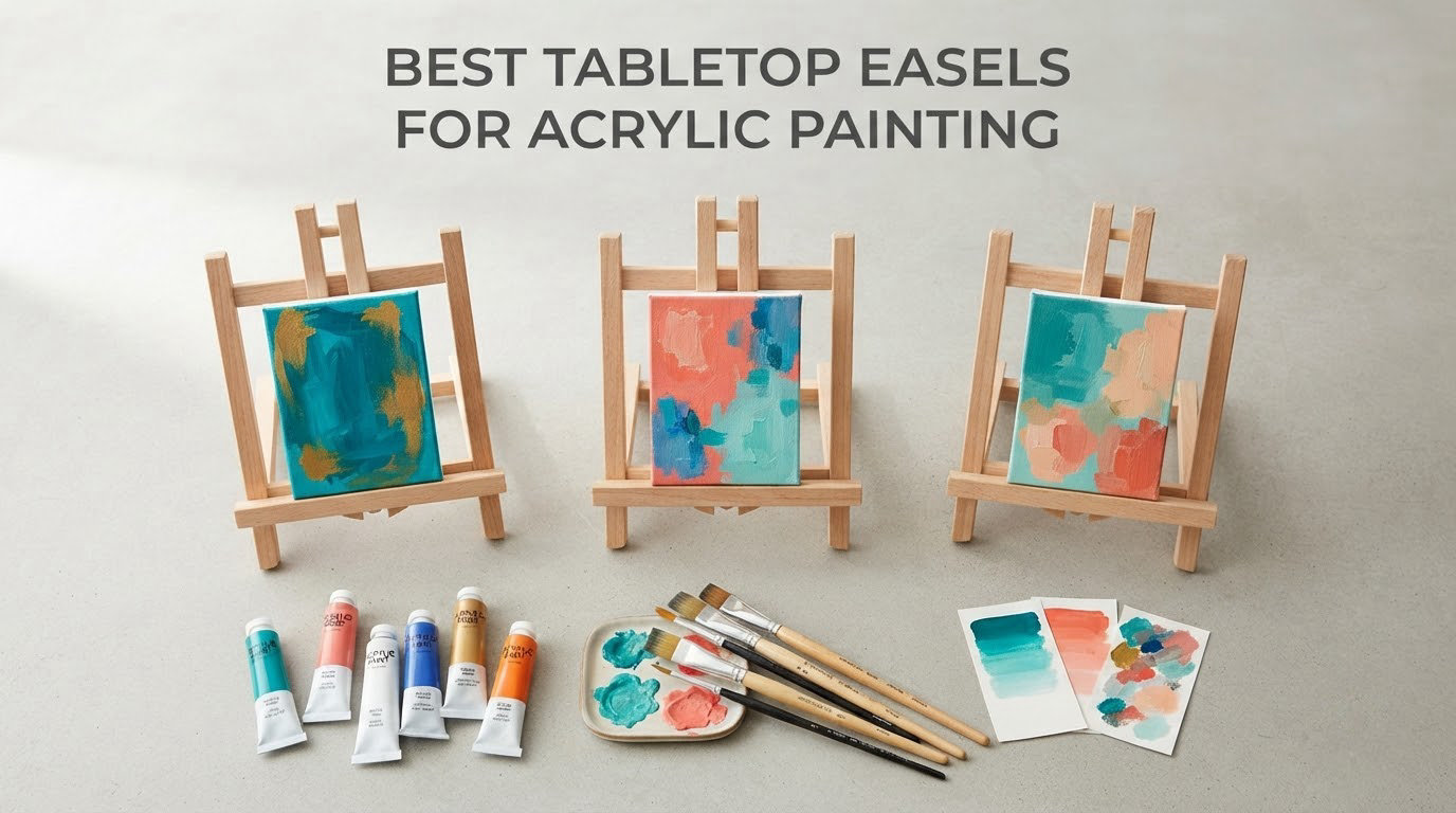 best tabletop easels for acrylic painting