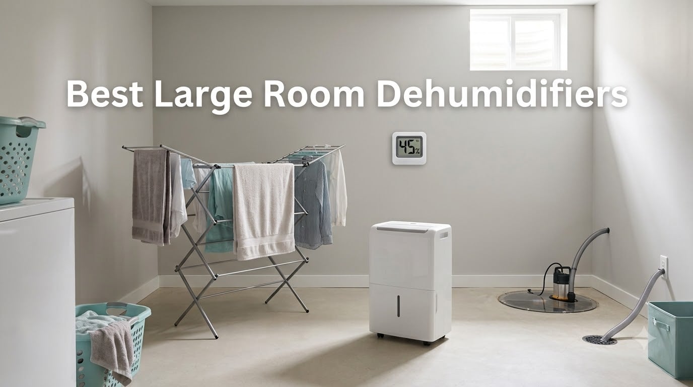 Best Large Room Dehumidifiers