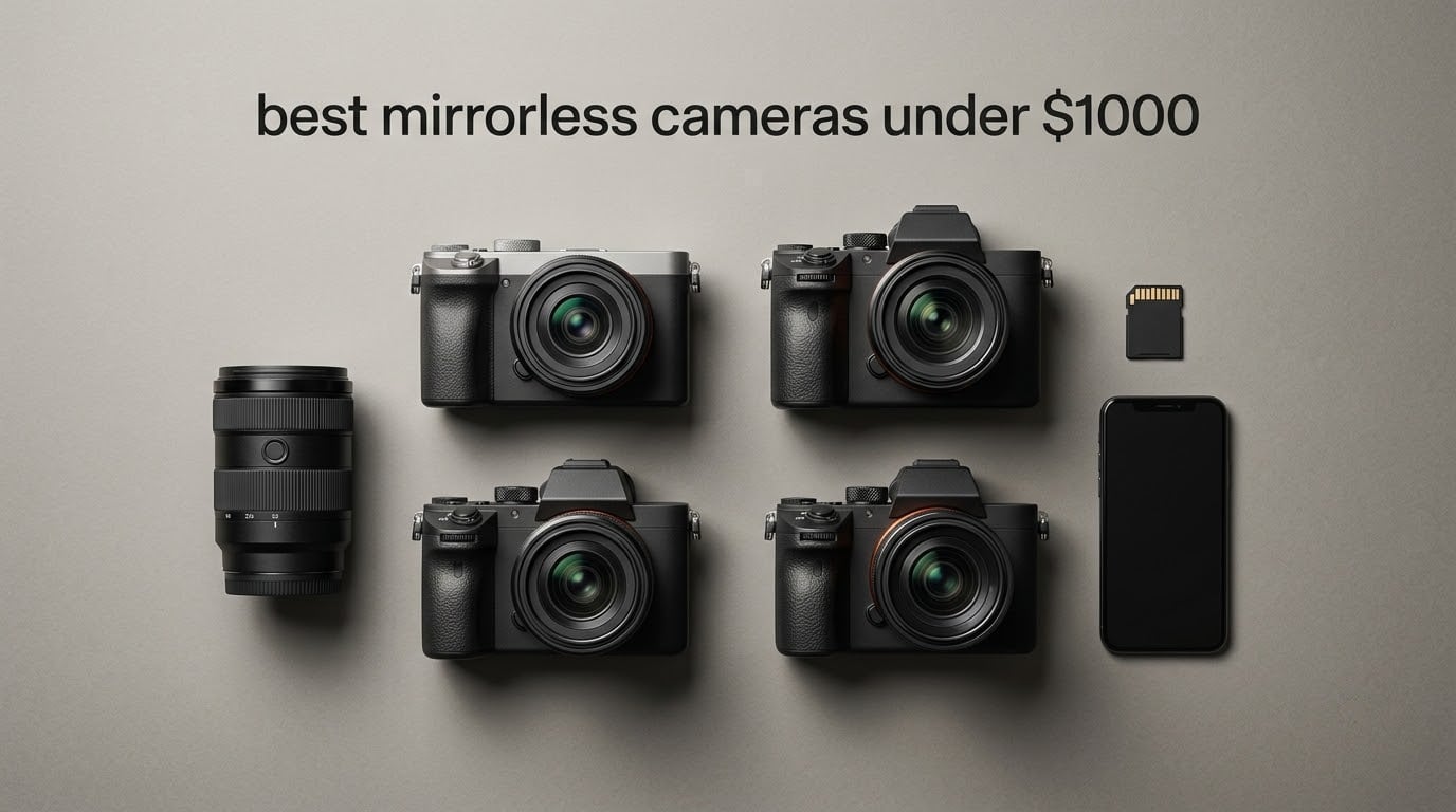 best mirrorless cameras under $1000