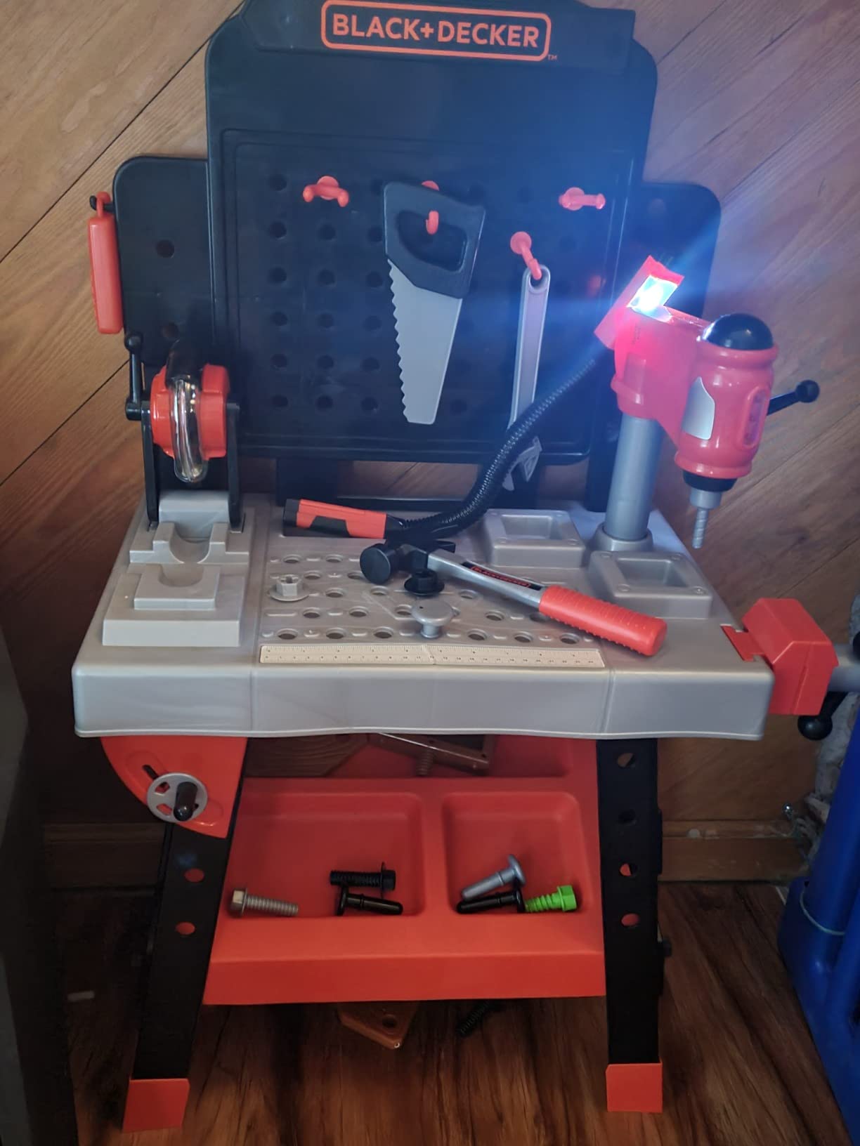 Black+Decker Kids Workbench, Power Tools Workshop, 75-Piece Tool Set customer photo 2