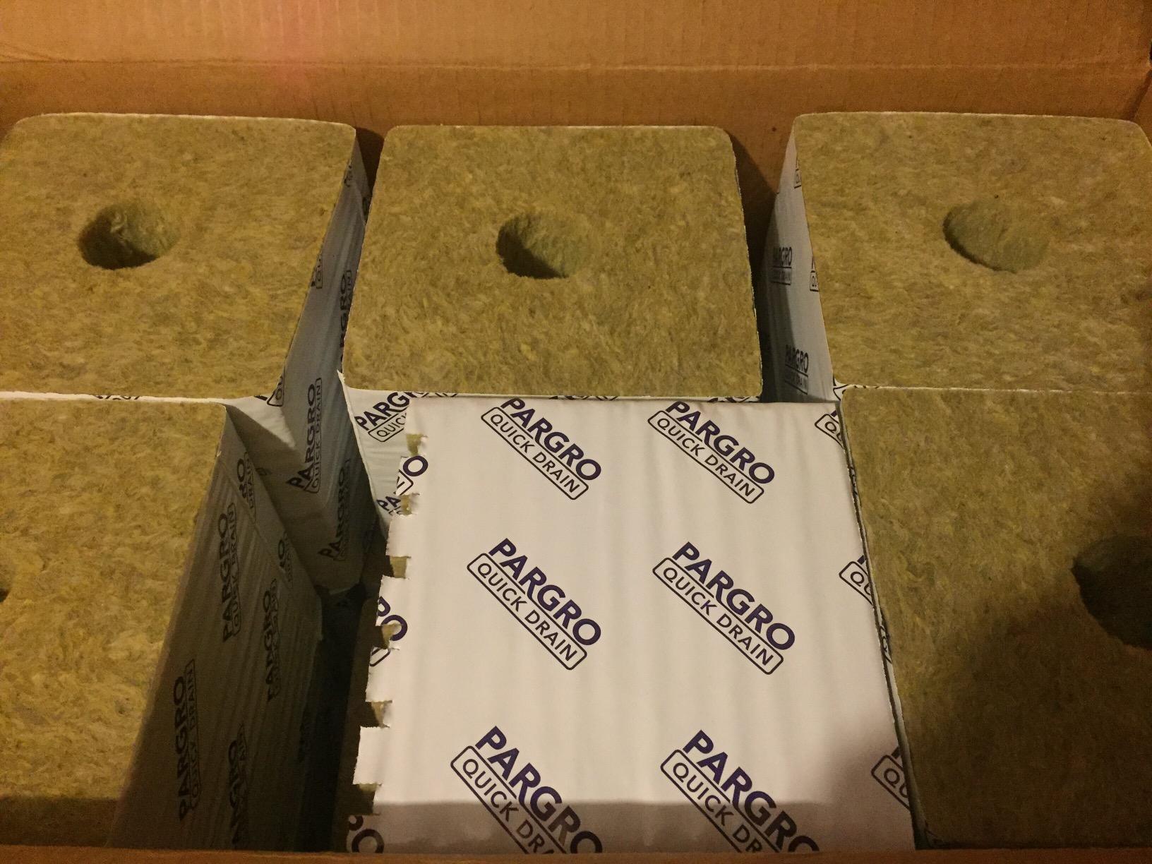 Grodan HUGO 6x6x6 Hydroponics Seed Starting Block - 12 Pack customer photo 2