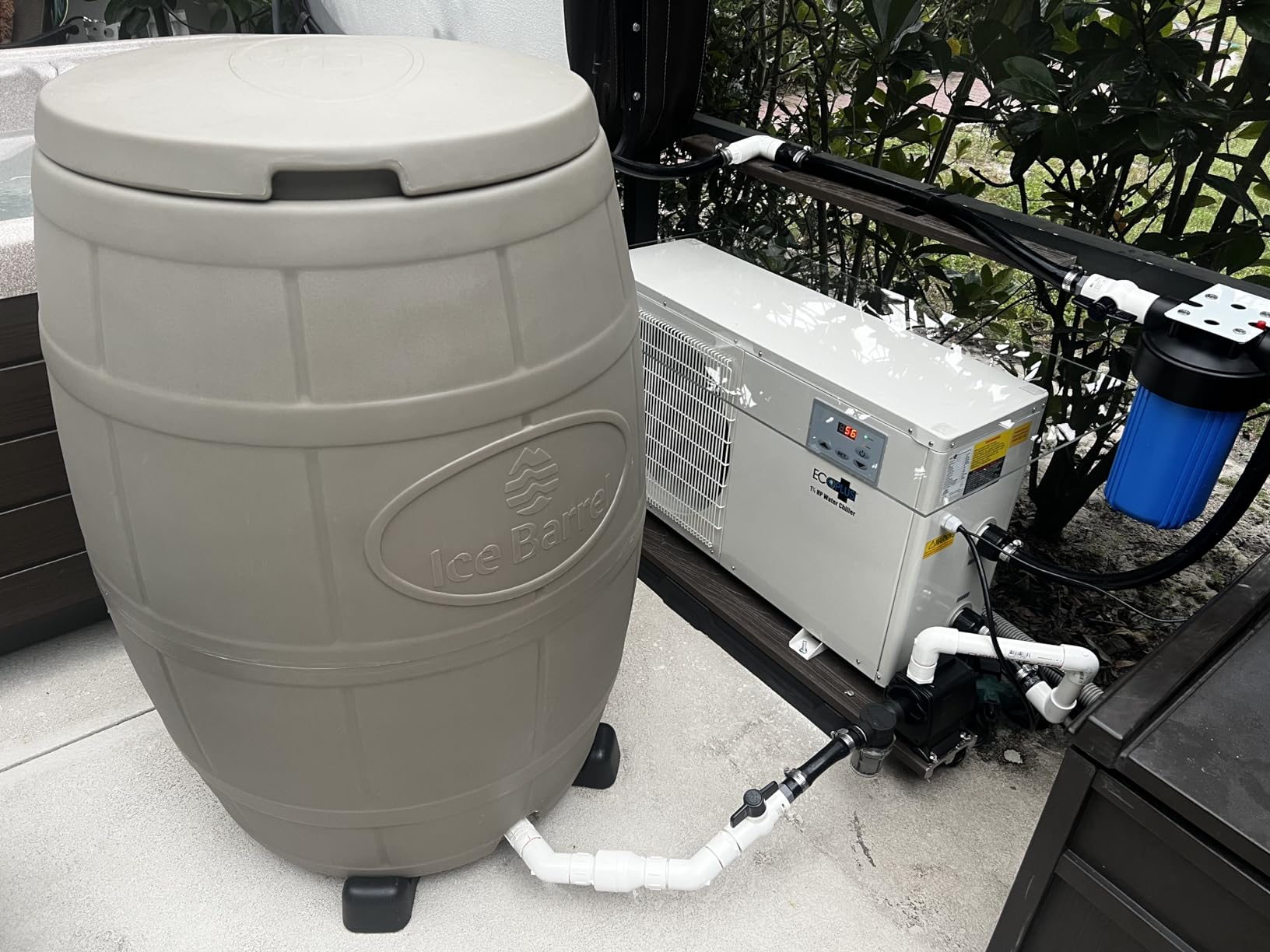 EcoPlus Commercial Grade Water Chiller, Cooler for Reservoirs, Hydroponics, and Aquariums, 1 ½ HP customer photo 1