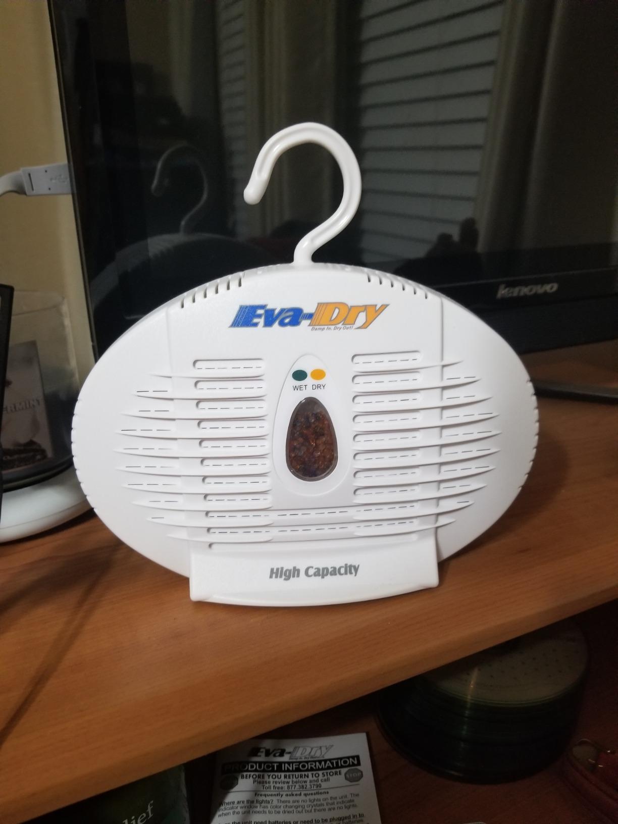 Eva-Dry E-500 Renewable Silica Gel Dehumidifier, Cordless, No Batteries customer photo 2