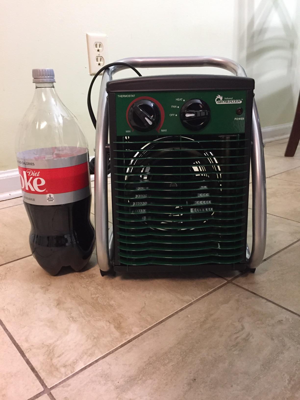 DR. INFRARED HEATER DR218-3000W Greenhouse Garage Workshop Infrared Heater, 3000-watt customer photo 1