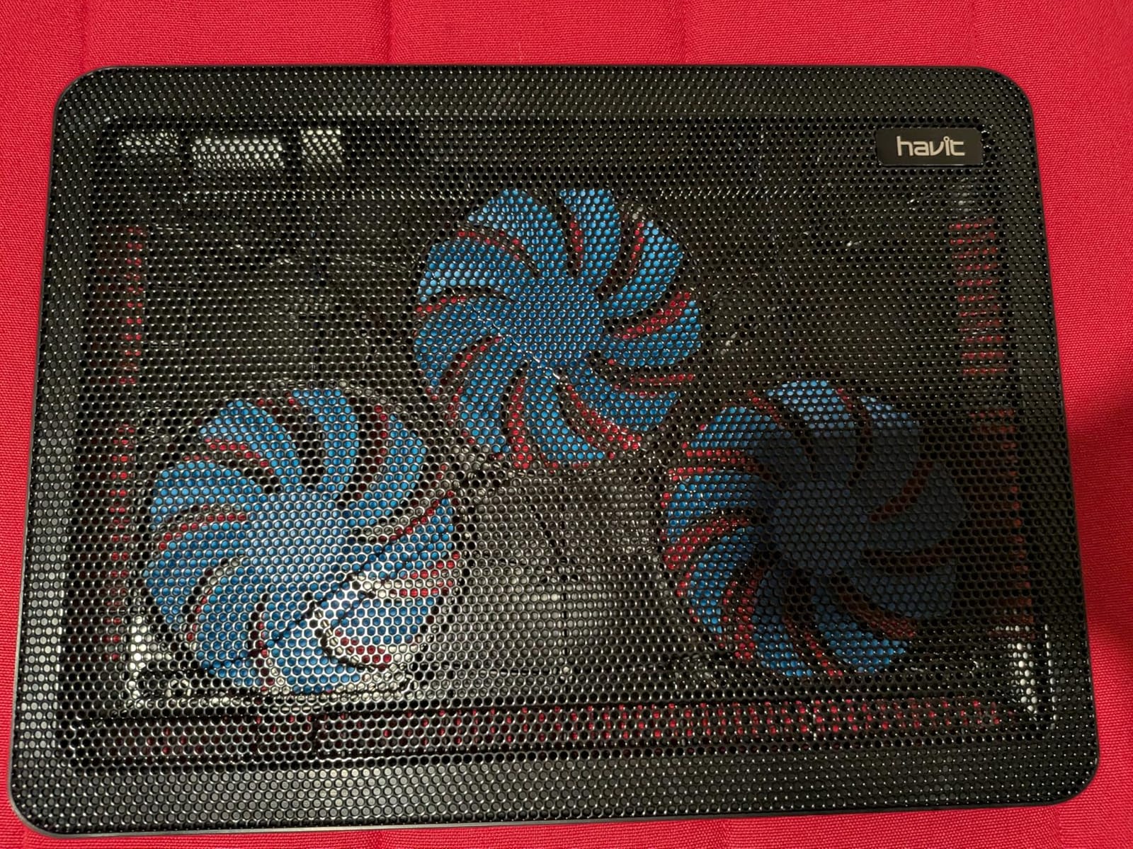 havit HV-F2056 Laptop Cooling Pad for 15.6-17 Inch Laptops, Black customer photo 1