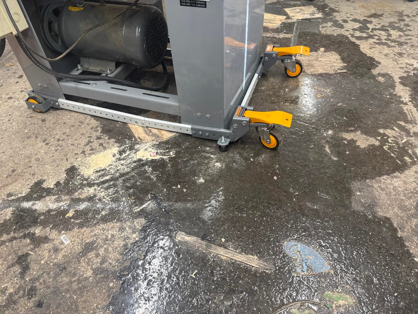 BORA PM-2500 Mobile Base for Shop Equipment - Adjustable Table Saw Base customer photo 1