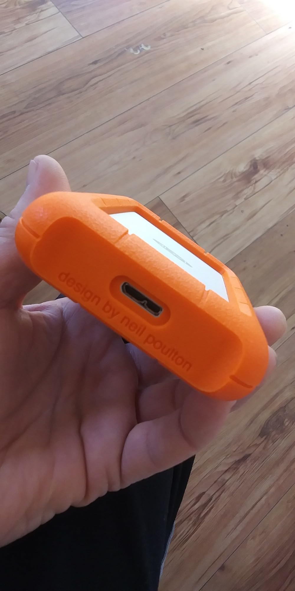 LaCie Rugged Mini Portable External Hard Drive, 4TB, 2.5