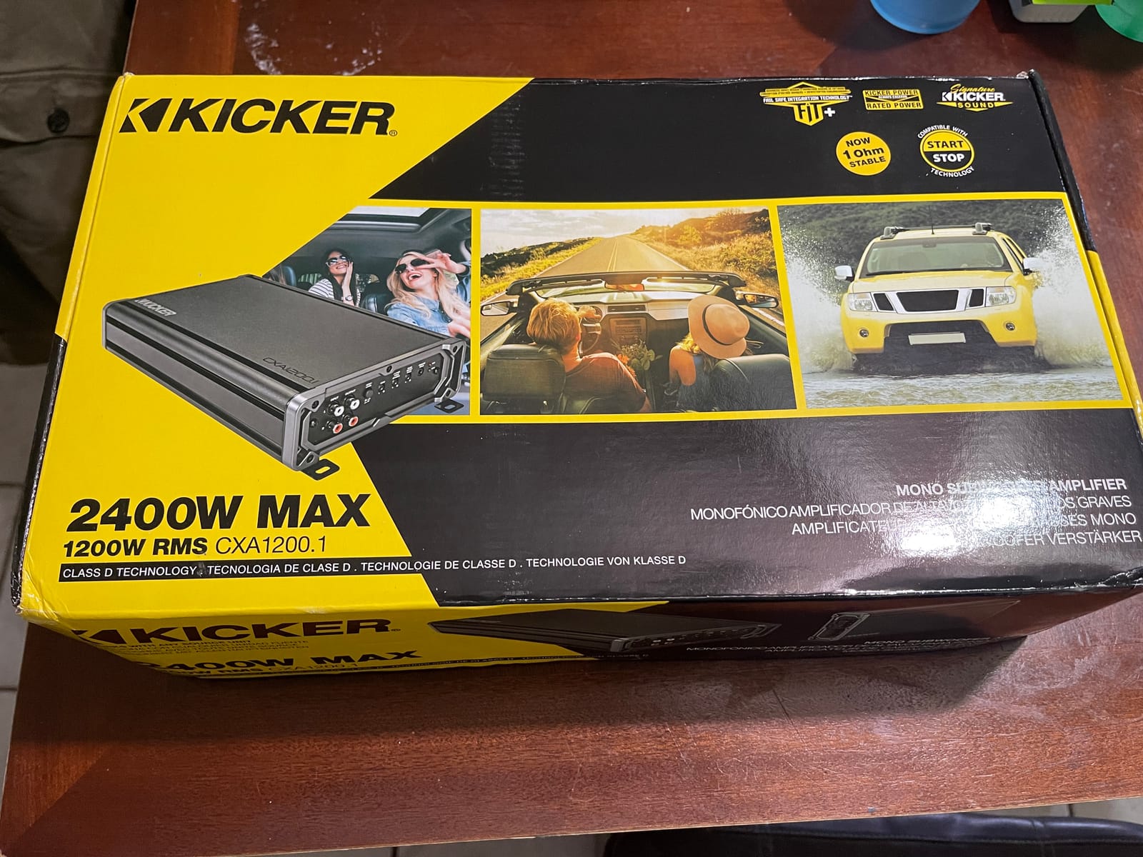 Kicker CXA1200.1 1200-Watt Mono Class D Car Subwoofer Amplifier customer photo 2