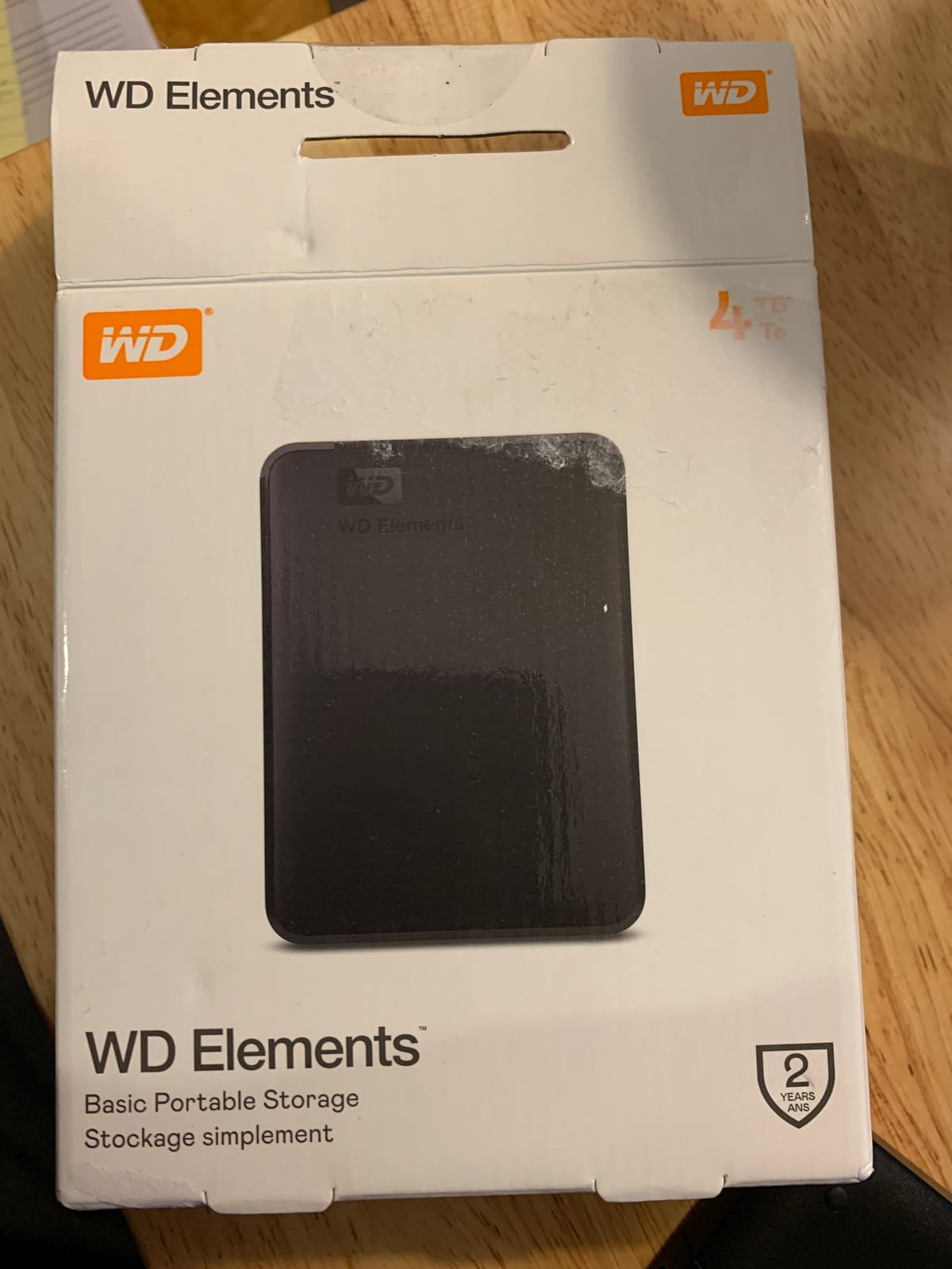 WD 4TB Elements Portable External Hard Drive for Windows, USB 3.2 Gen 1/USB 3.0 for PC & Mac, Plug and Play Ready - WDBU6Y0040BBK-WESN customer photo 2