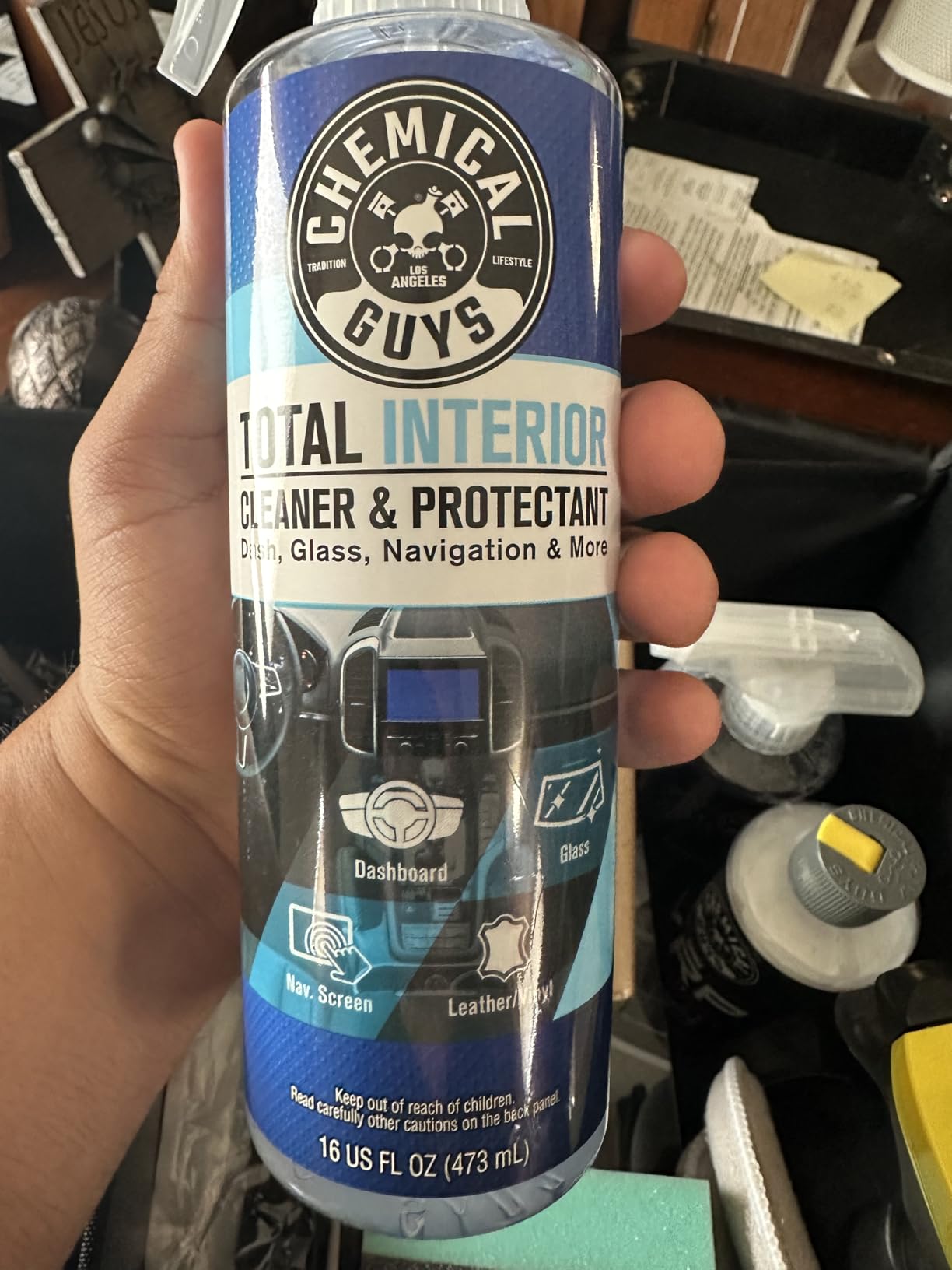 Chemical Guys, Total Interior Cleaner, Protectant & Car Detailer, 16 oz customer photo 1