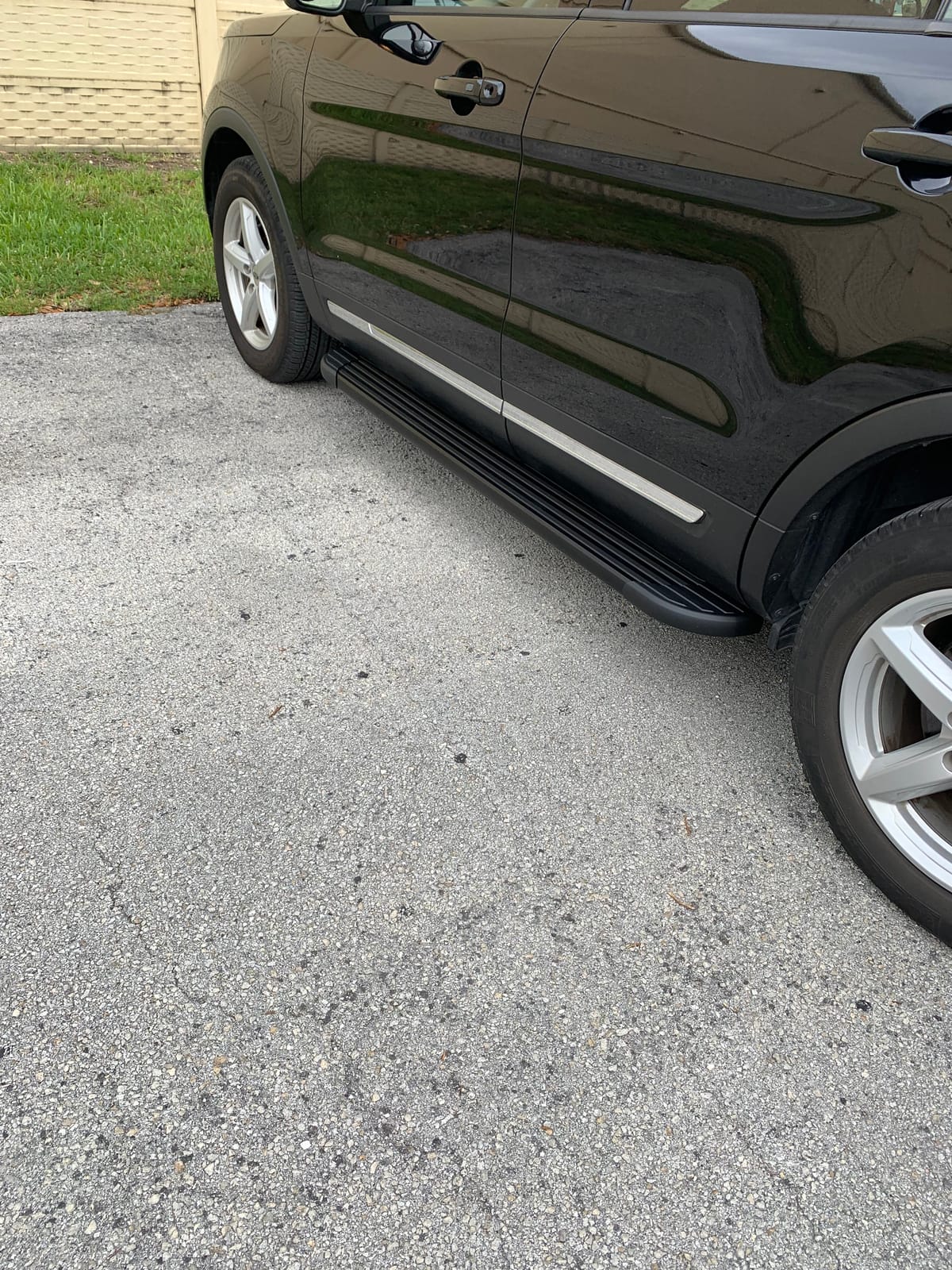 TAC Running Boards Fit 2011-2019 Ford Explorer Value Aluminum SUV Black Side Steps Nerf Bars Step Rails Running Boards Off Road Automotive Exterior Accessories (2 Pieces Running Boards) customer photo 1