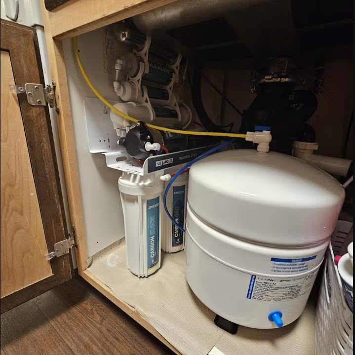 NU Aqua 7-Stage Alkaline + UV Under Sink Reverse Osmosis System with Pump customer photo 2