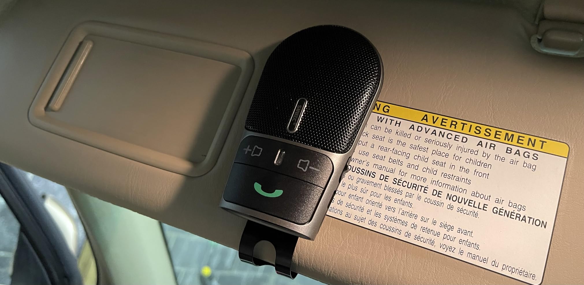 Bluetooth Phone Speaker for Car,Hands Free Bluetooth for Cell Phone customer photo 2