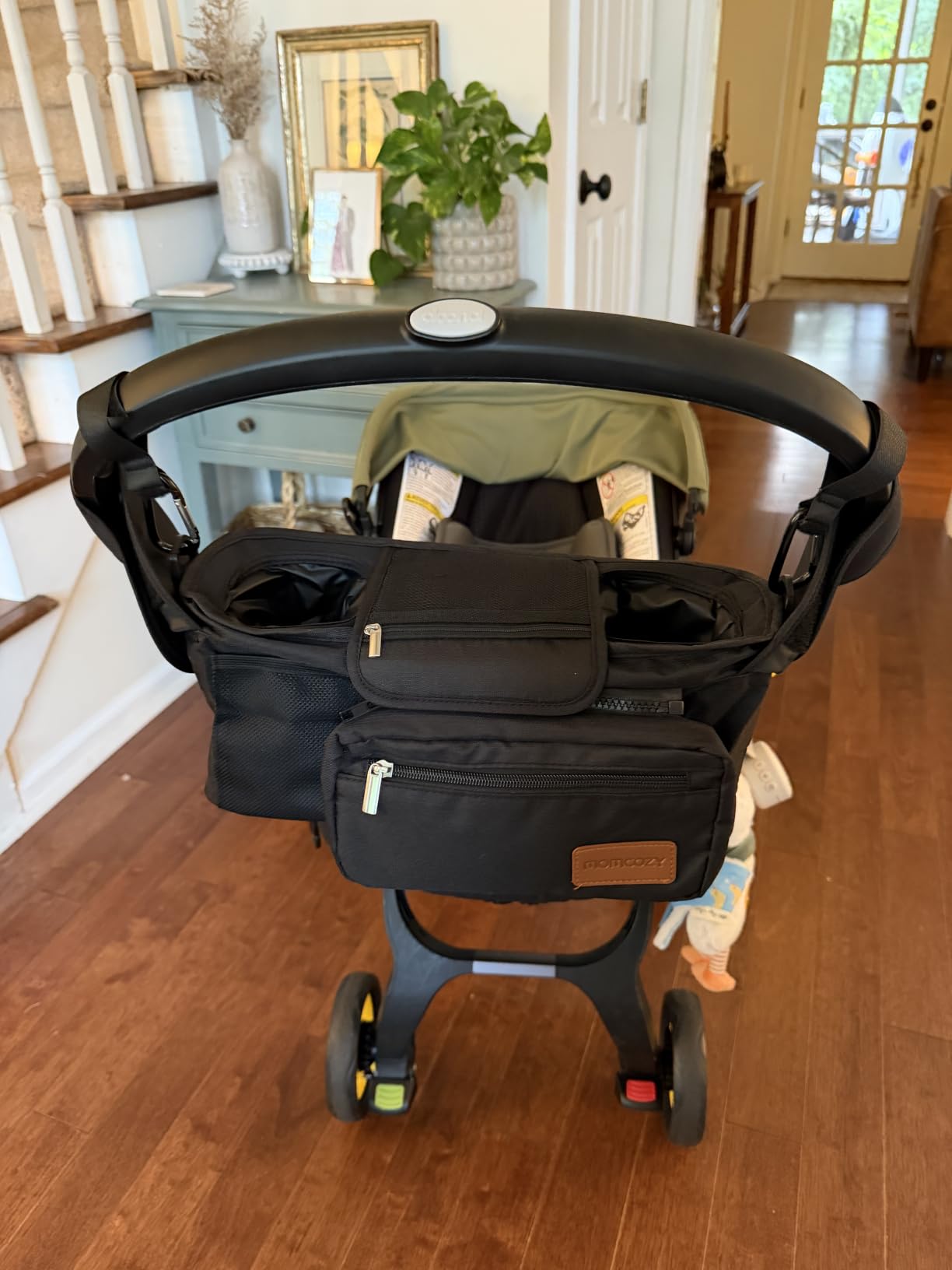 Momcozy Universal Stroller Organizer with Insulated Cup Holder customer photo 1