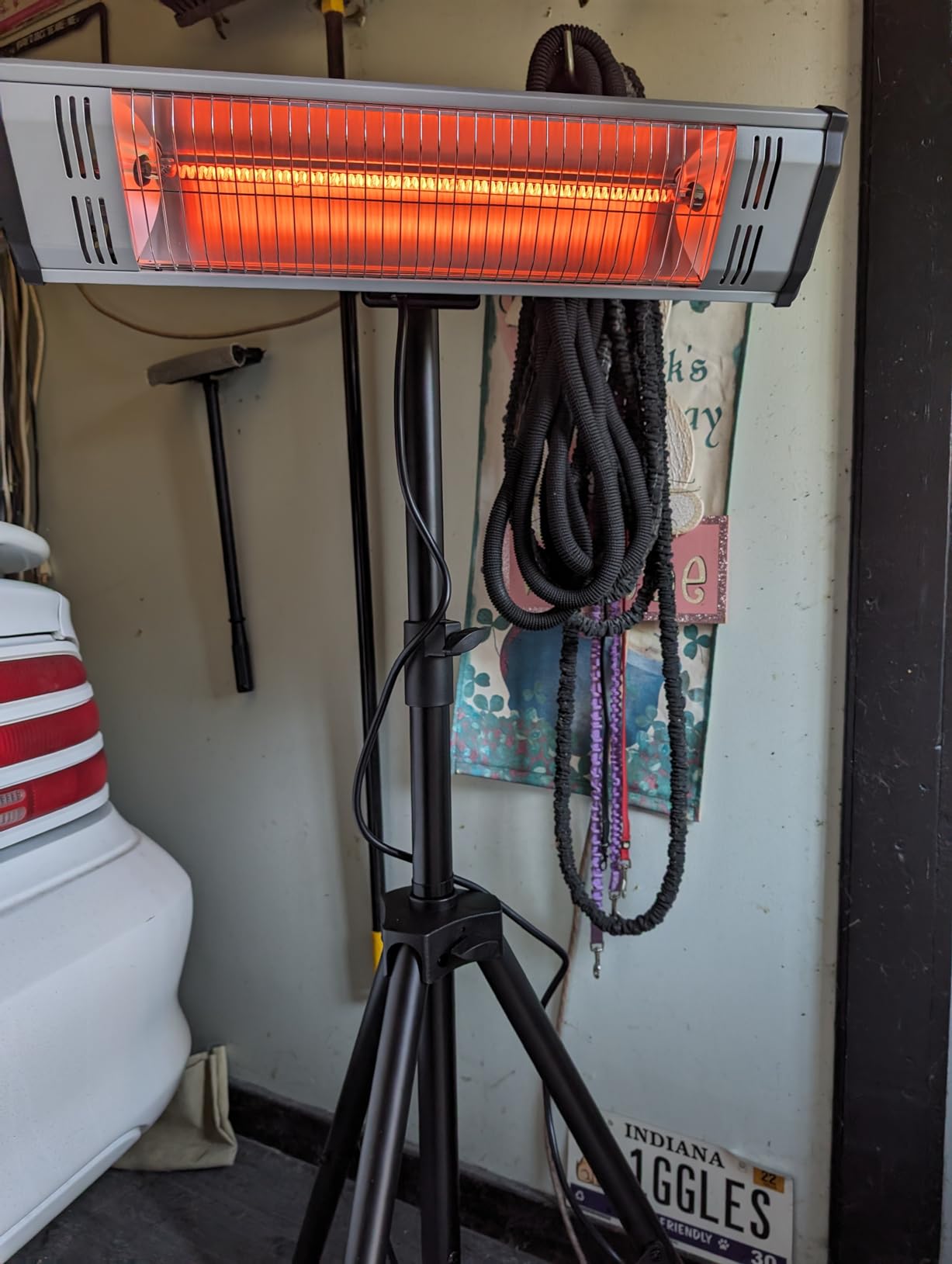 Heat Storm HS-1500-TT Infrared, 7 ft Cord, Tripod + Heater, Black customer photo 1