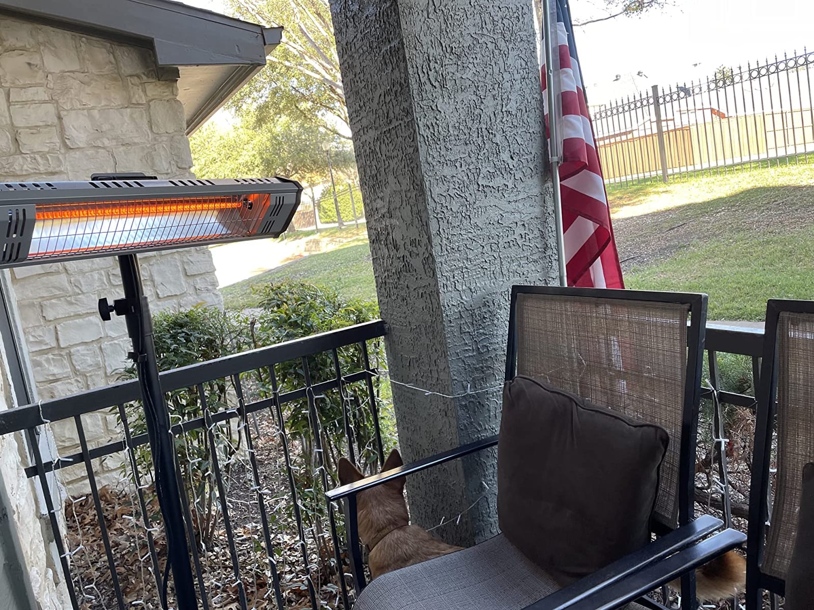 Heat Storm HS-1500-TT Infrared, 7 ft Cord, Tripod + Heater, Black customer photo 2