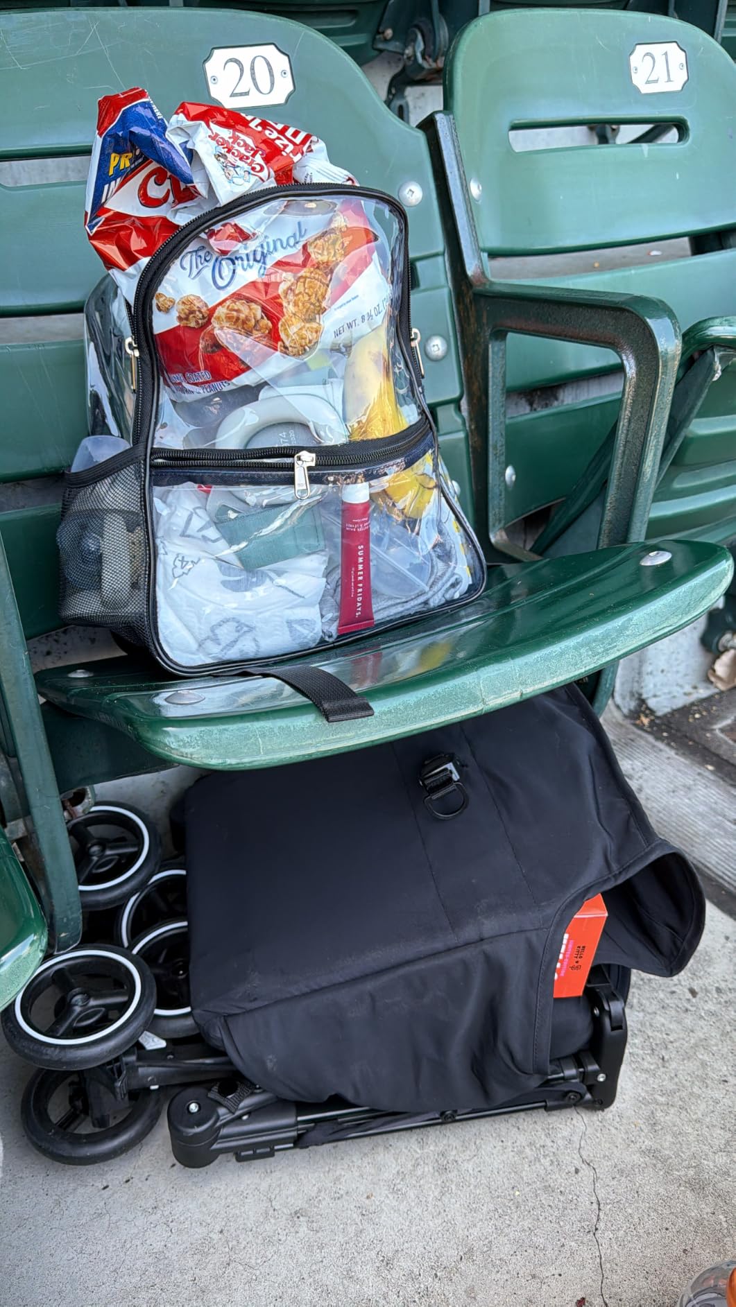gb Pockit+ All-Terrain, Ultra Compact Lightweight Travel Stroller with Canopy and Reclining Seat in Velvet Black customer photo 2