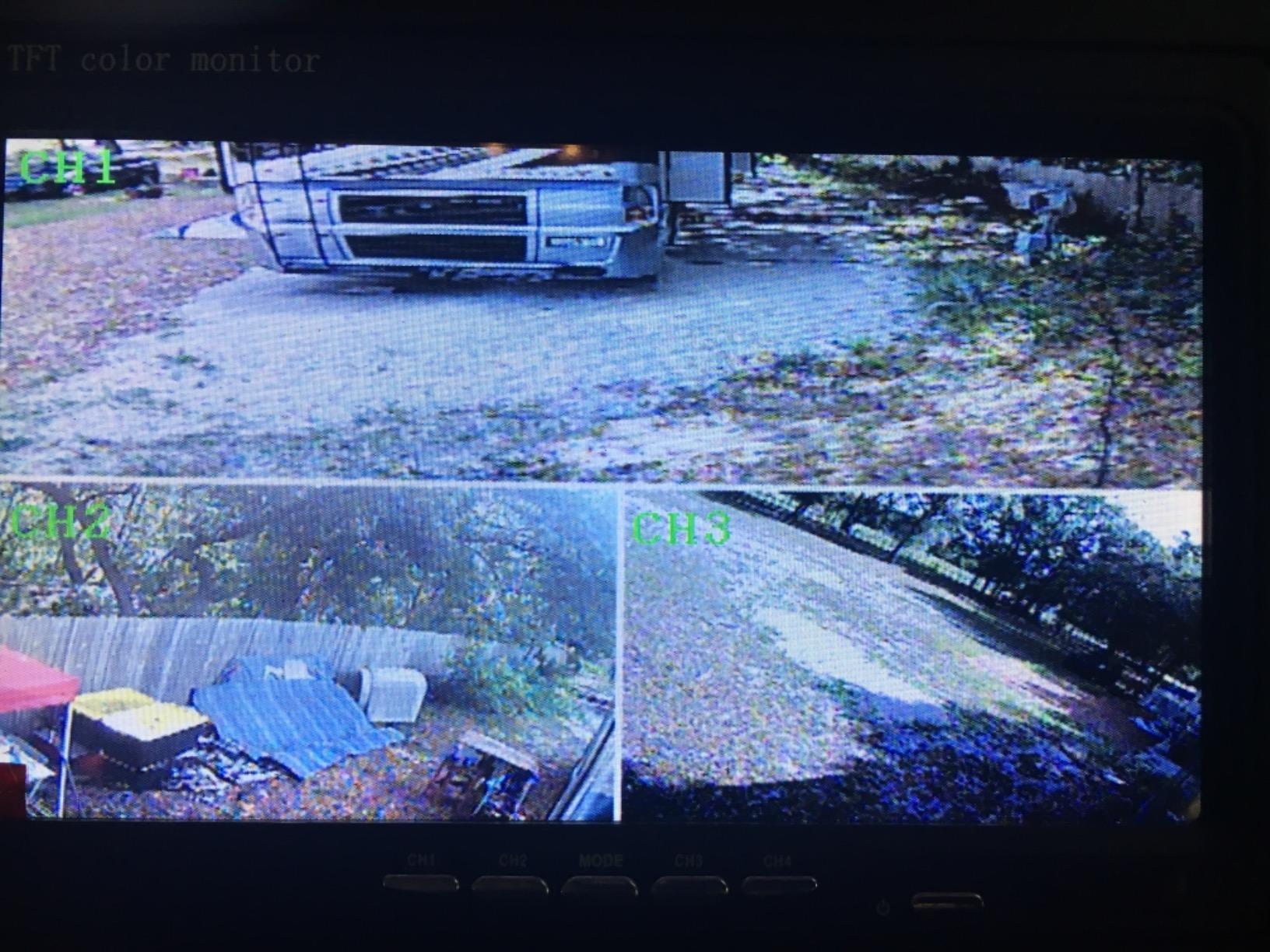 eRapta 1080P Wired Backup Camera System Kit,9