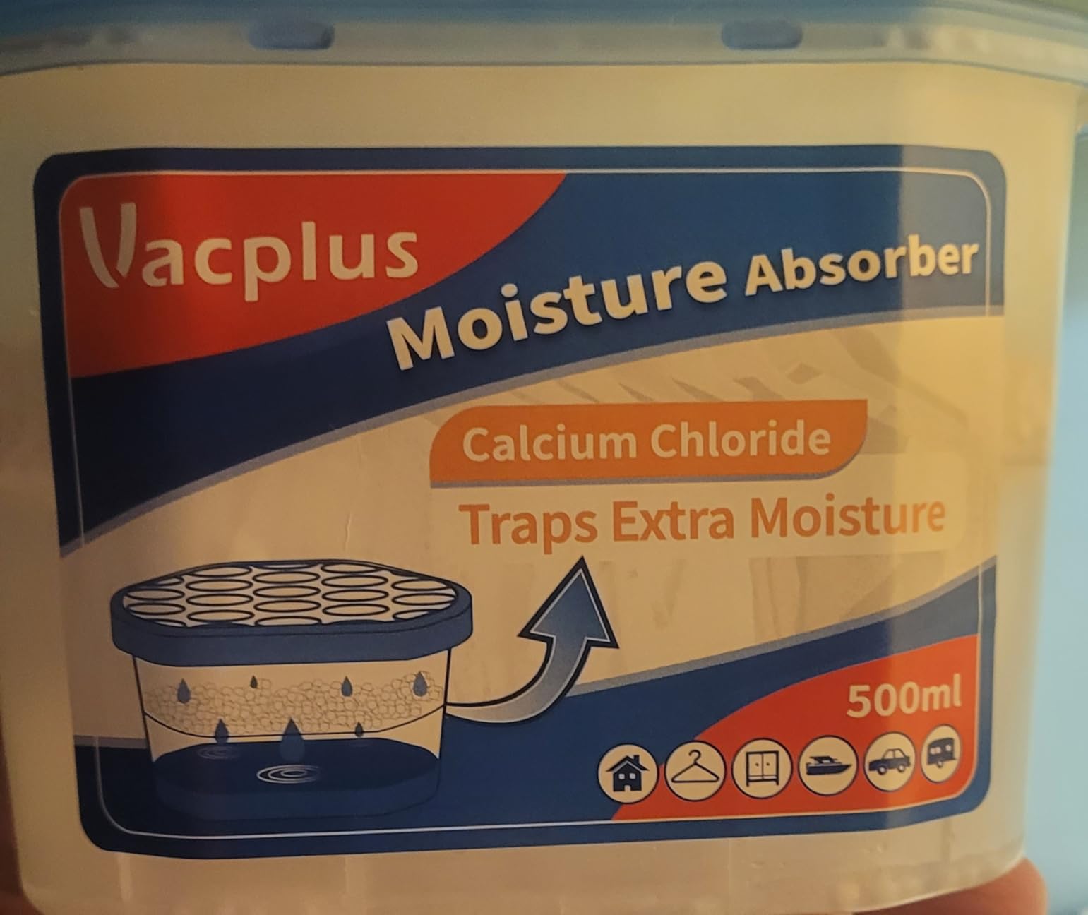 Vacplus Moisture Absorber, 10.5 OZ, Strong Absorption, Fragrance Free customer photo 1