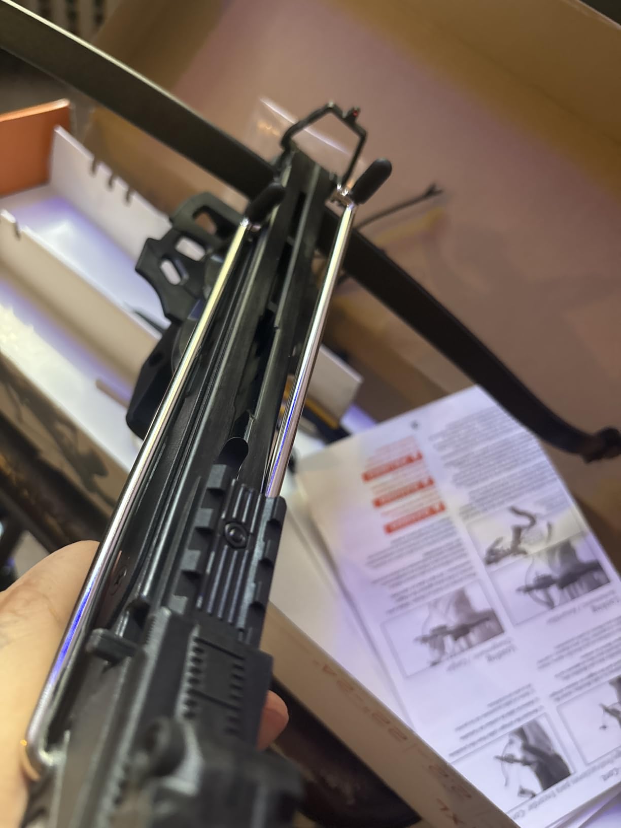 Bear X Desire XL Pistol Hunting Crossbow, Self-Cocking, Adjustable Stock up to 2.5