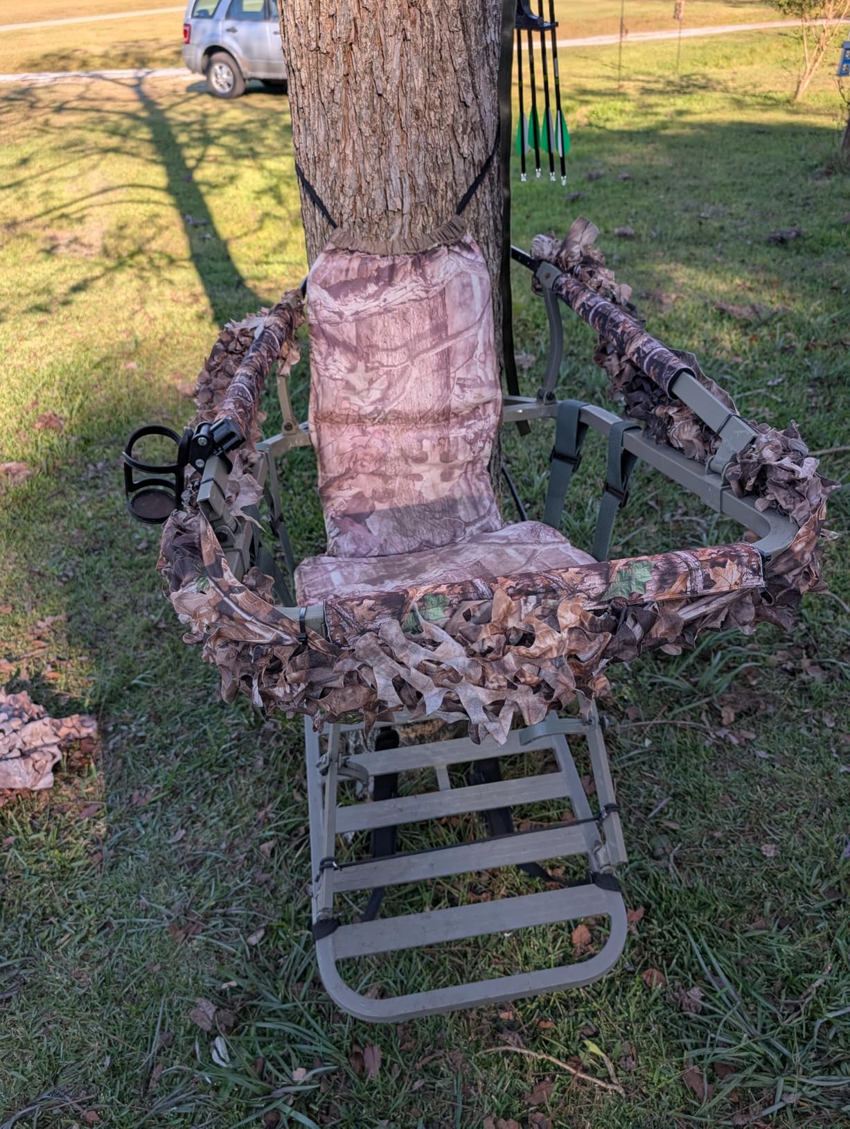 AUSCAMOTEK Camo Netting Hunting Blinds-Green/Brown customer photo 1