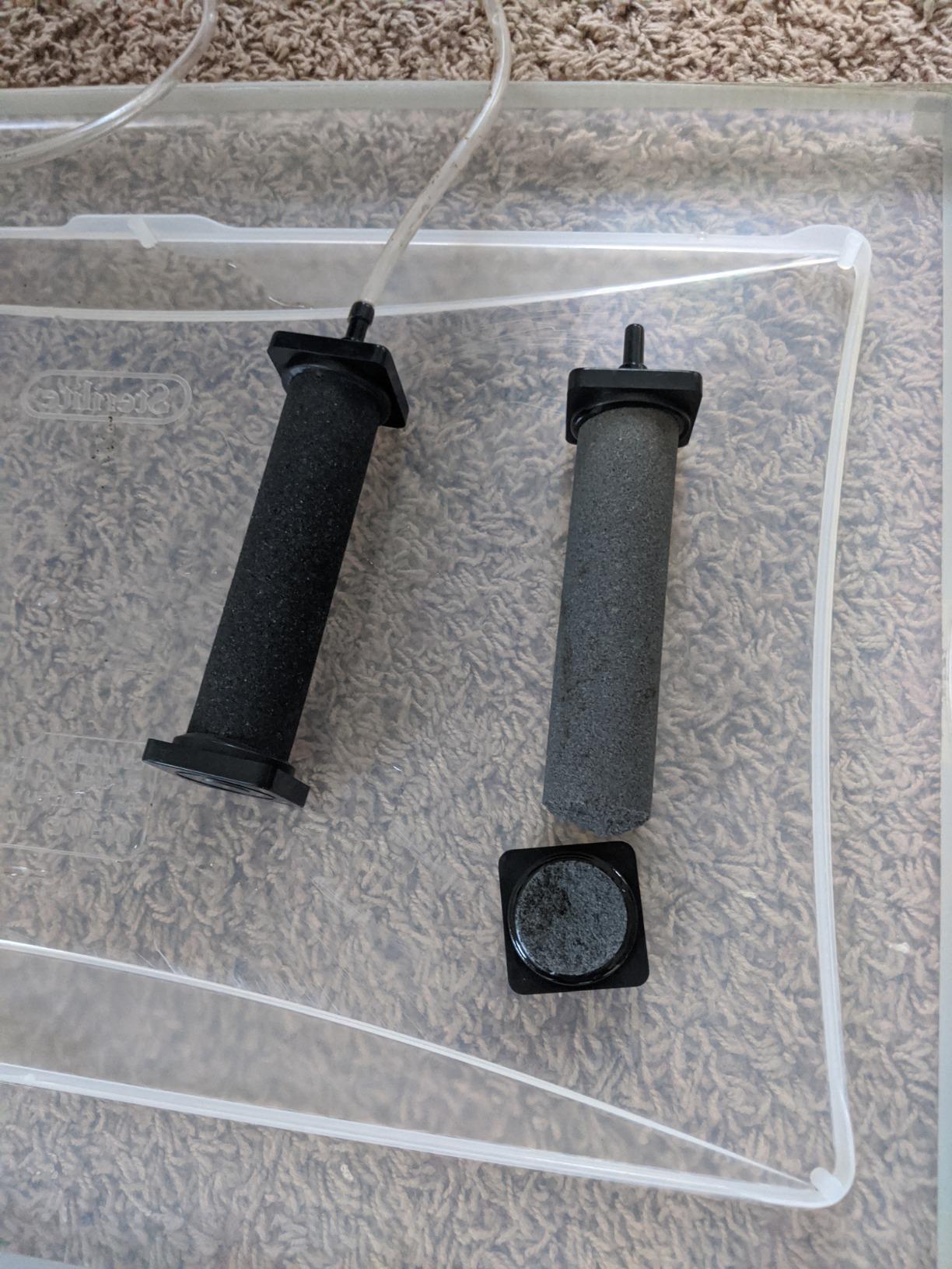 ALEGI Air Stone Cylinder Bubbler, 5.3 inch, 2 Pack customer photo 2