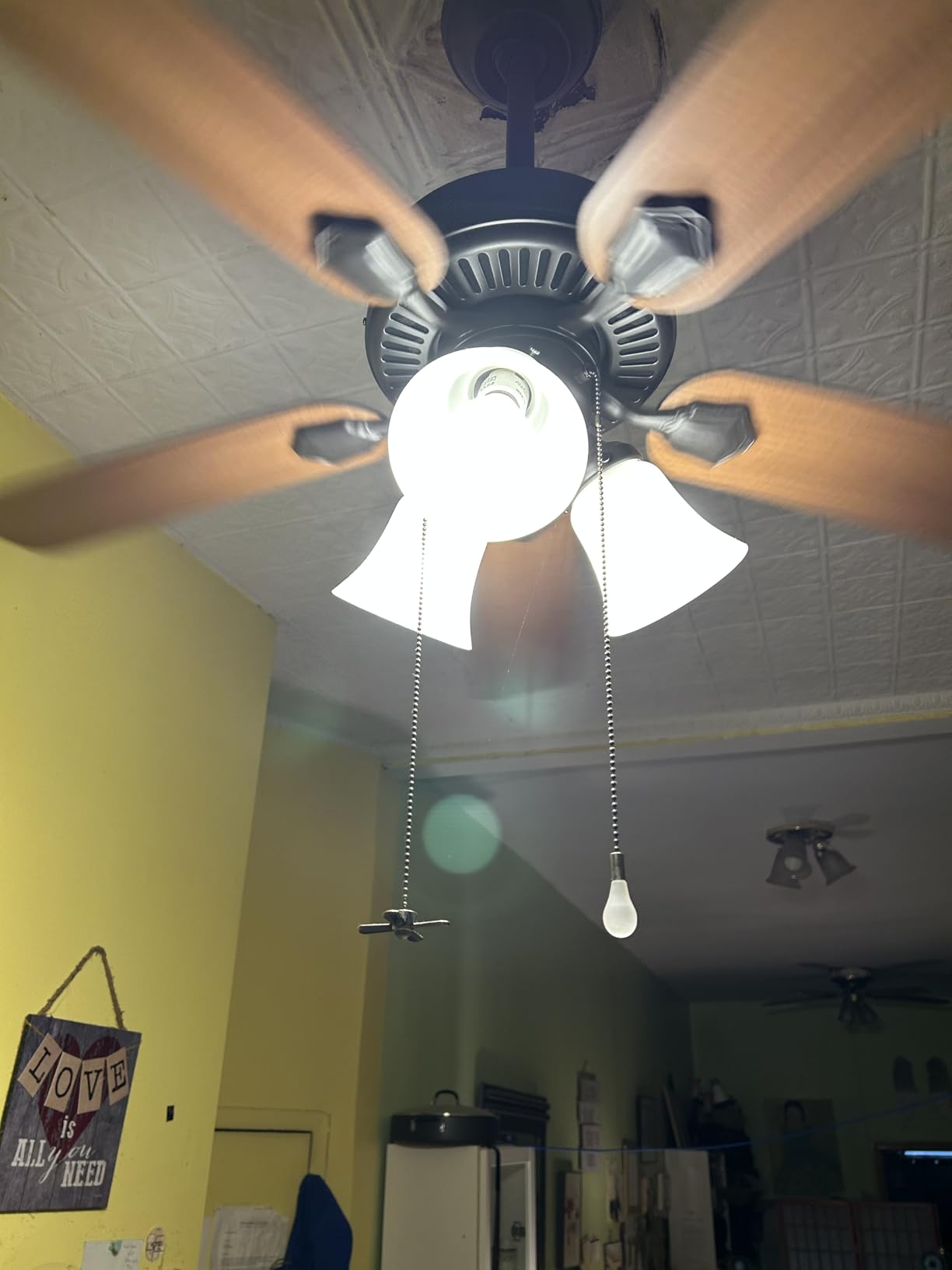 Hunter Swanson, Indoor, Ceiling Fan, with LED Lights, 52 inch, New Bronze customer photo 1