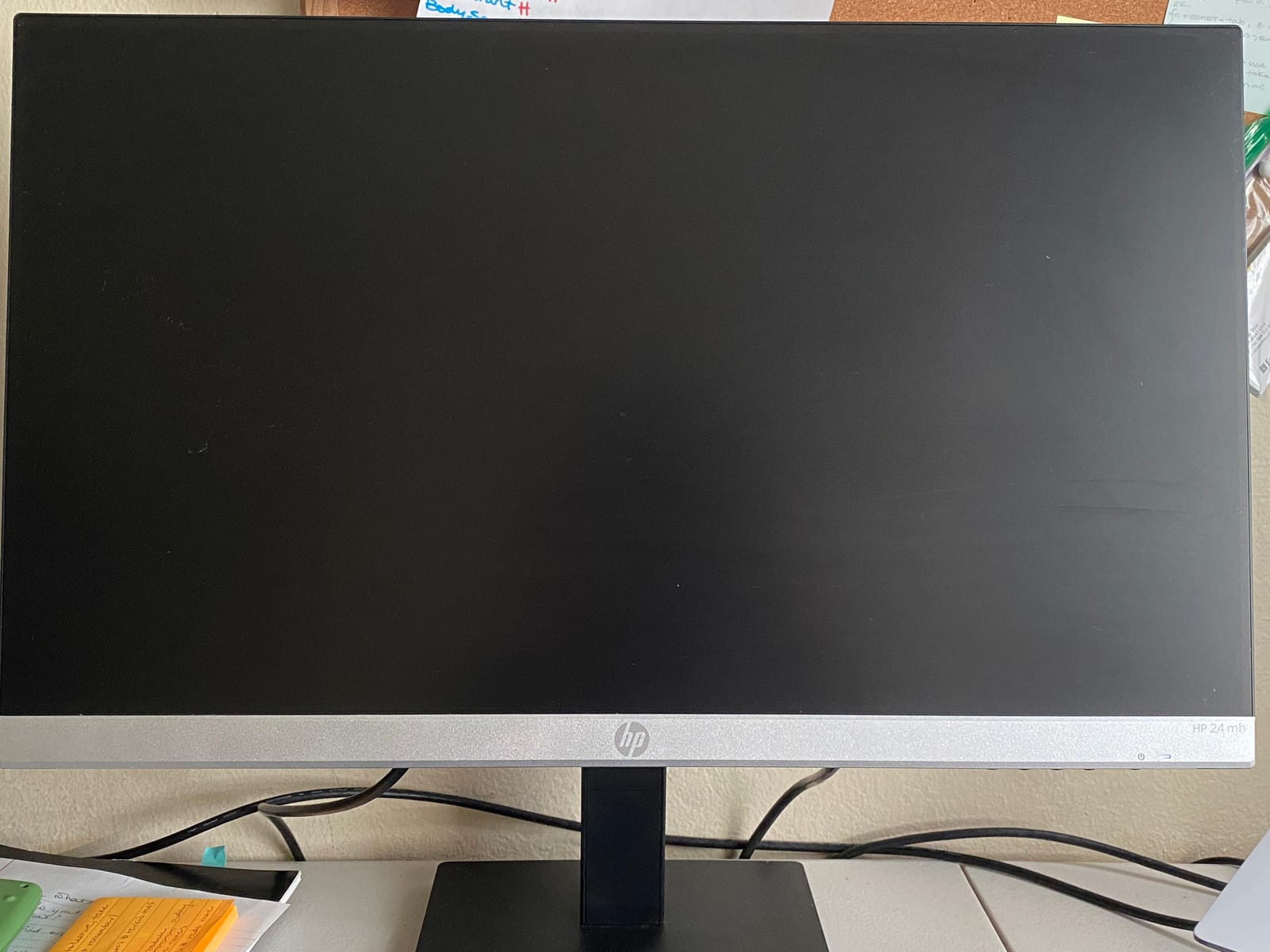 HP 24mh FHD Monitor - Computer Monitor with 23.8-Inch IPS Display (1080p) - Built-in Speakers and VESA Mounting - Height/Tilt Adjustment for Ergonomic Viewing - HDMI and DisplayPort - (1D0J9AA#ABA) customer photo 2